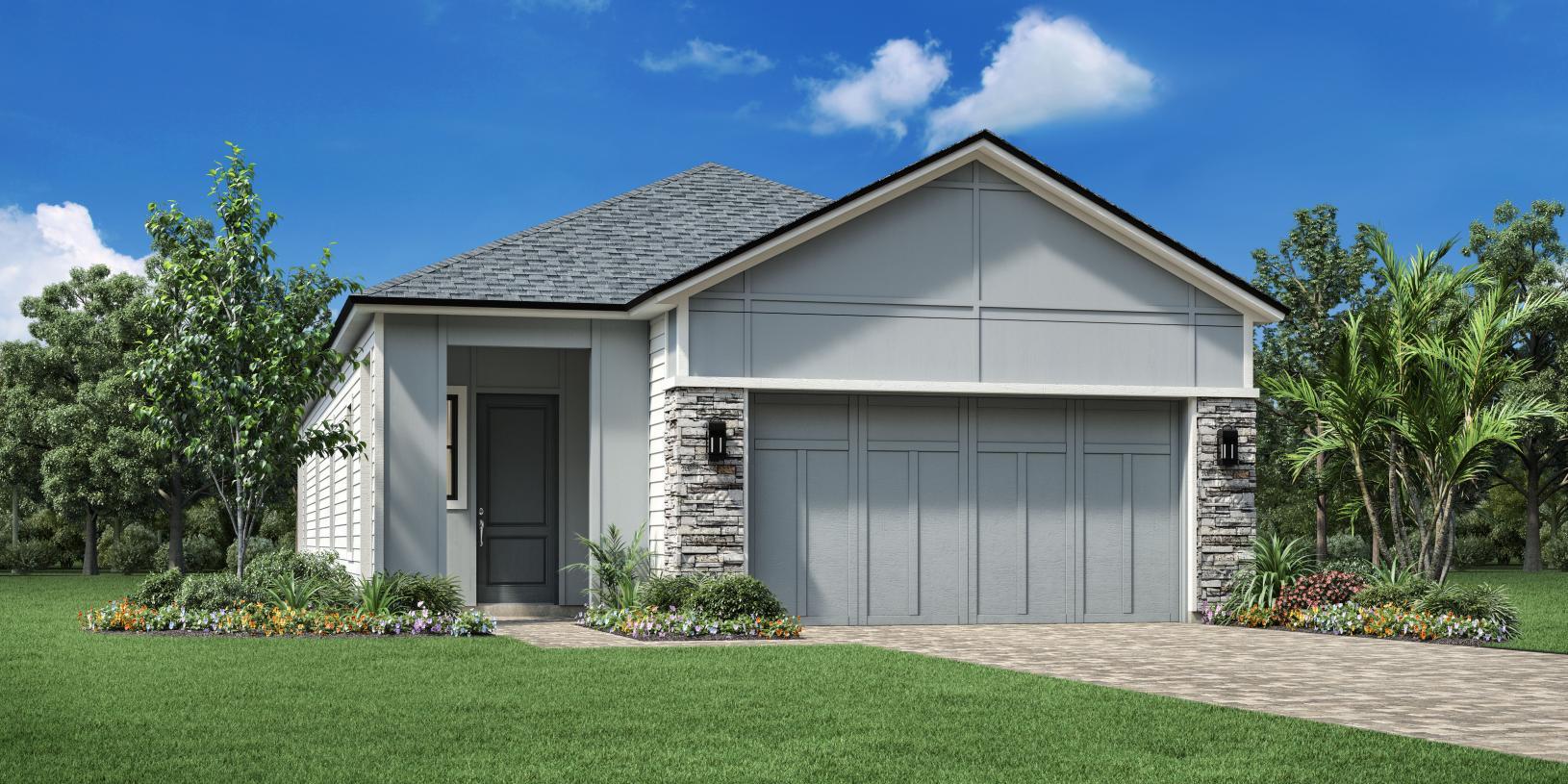 Cobblestone - Newbrook - Cypress Collection: Saint Augustine, Florida - Toll Brothers