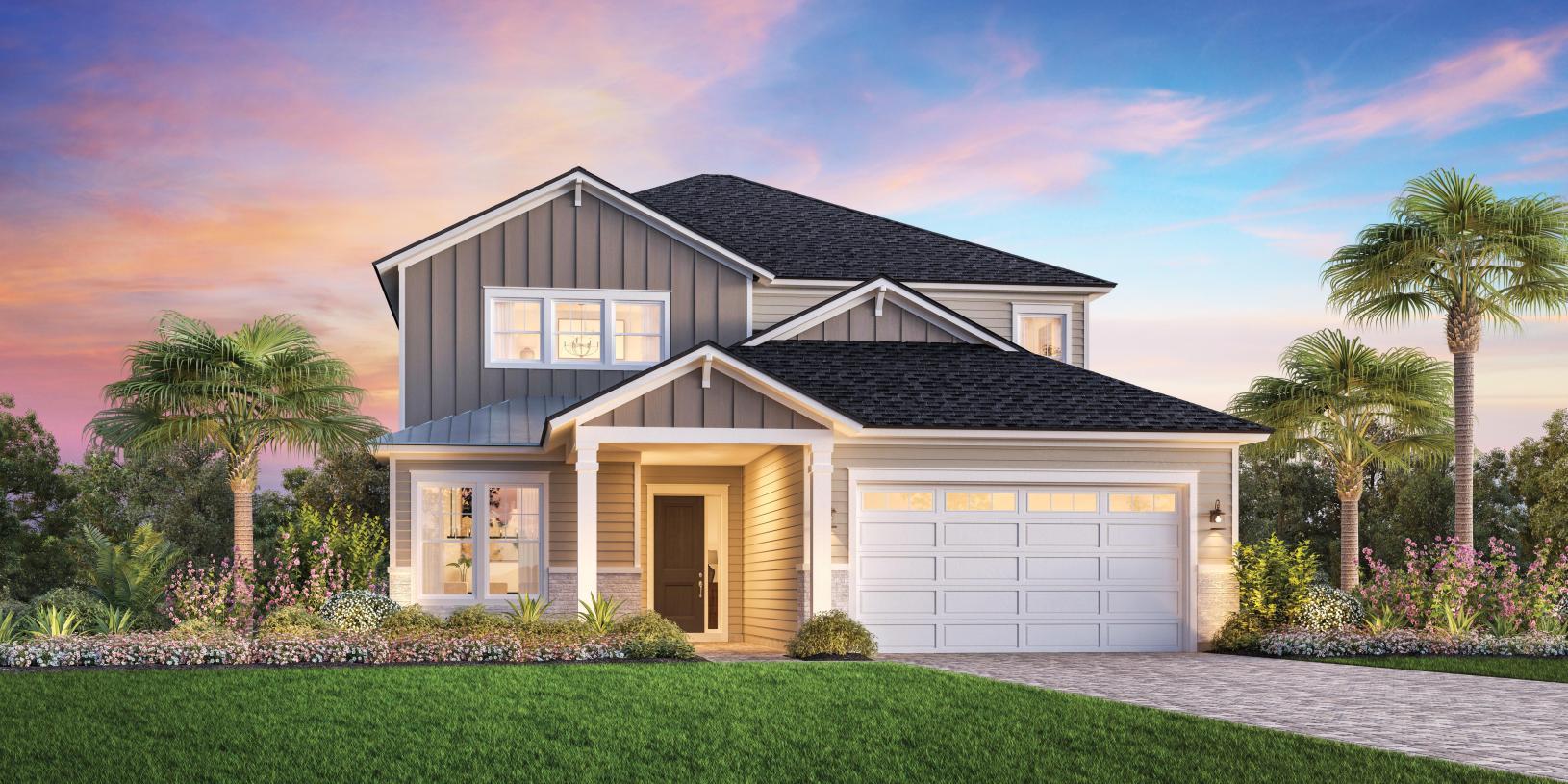 Caspian Classic - Seabrook Village: Ponte Vedra, Florida - Toll Brothers