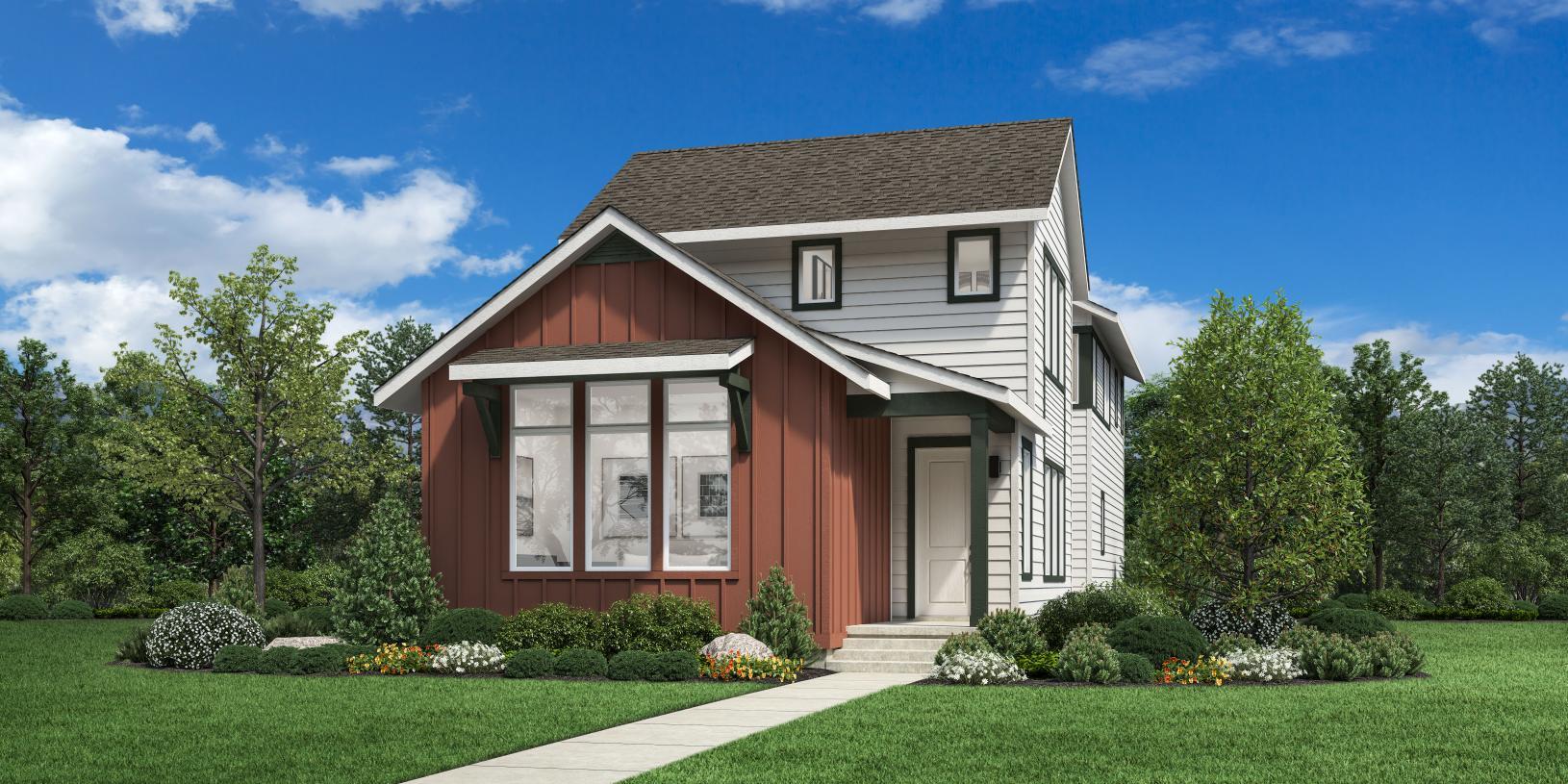 Kennedy Farmhouse - Edge at Downtown Superior: Superior, Colorado - Toll Brothers