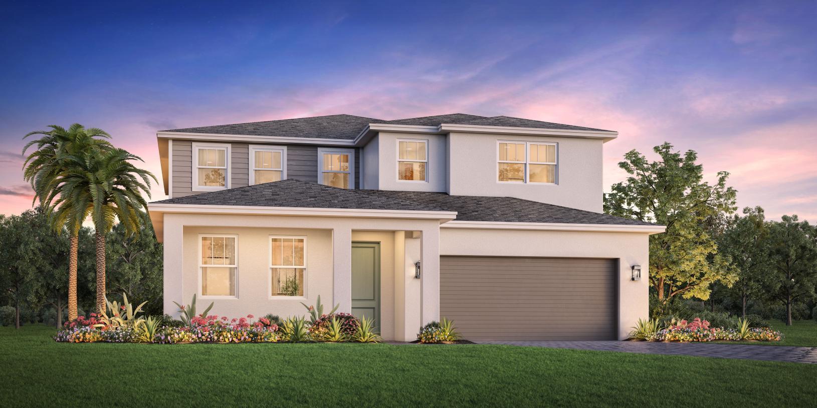 Erwin - Bronson Peak - Seville Collection: Apopka, Florida - Toll Brothers