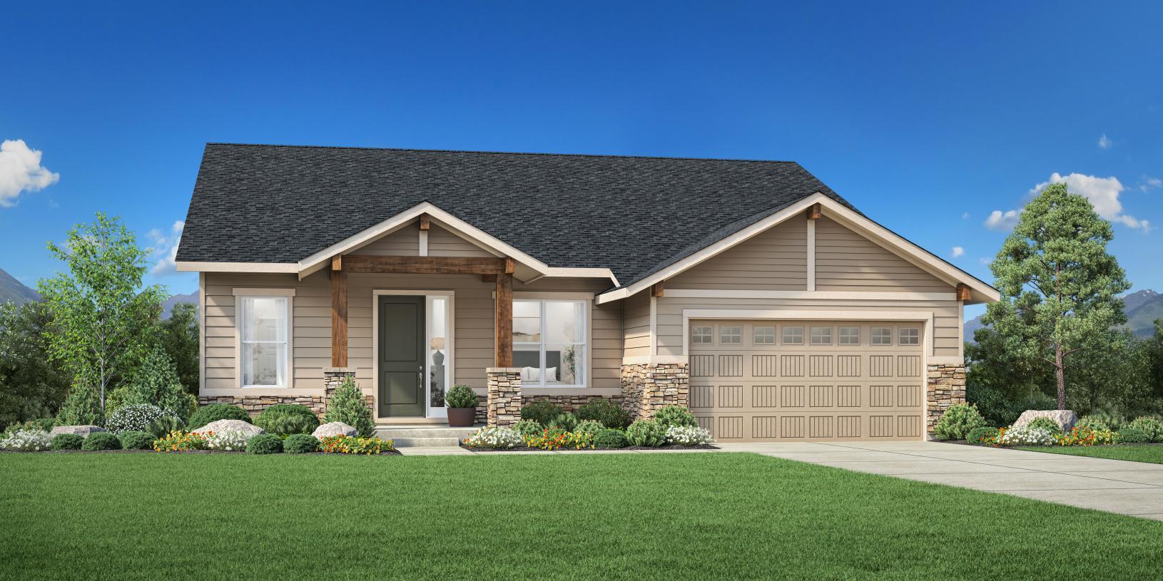 Sopris - Regency at Montaine - Broomfield Collection: Castle Rock, Colorado - Toll Brothers