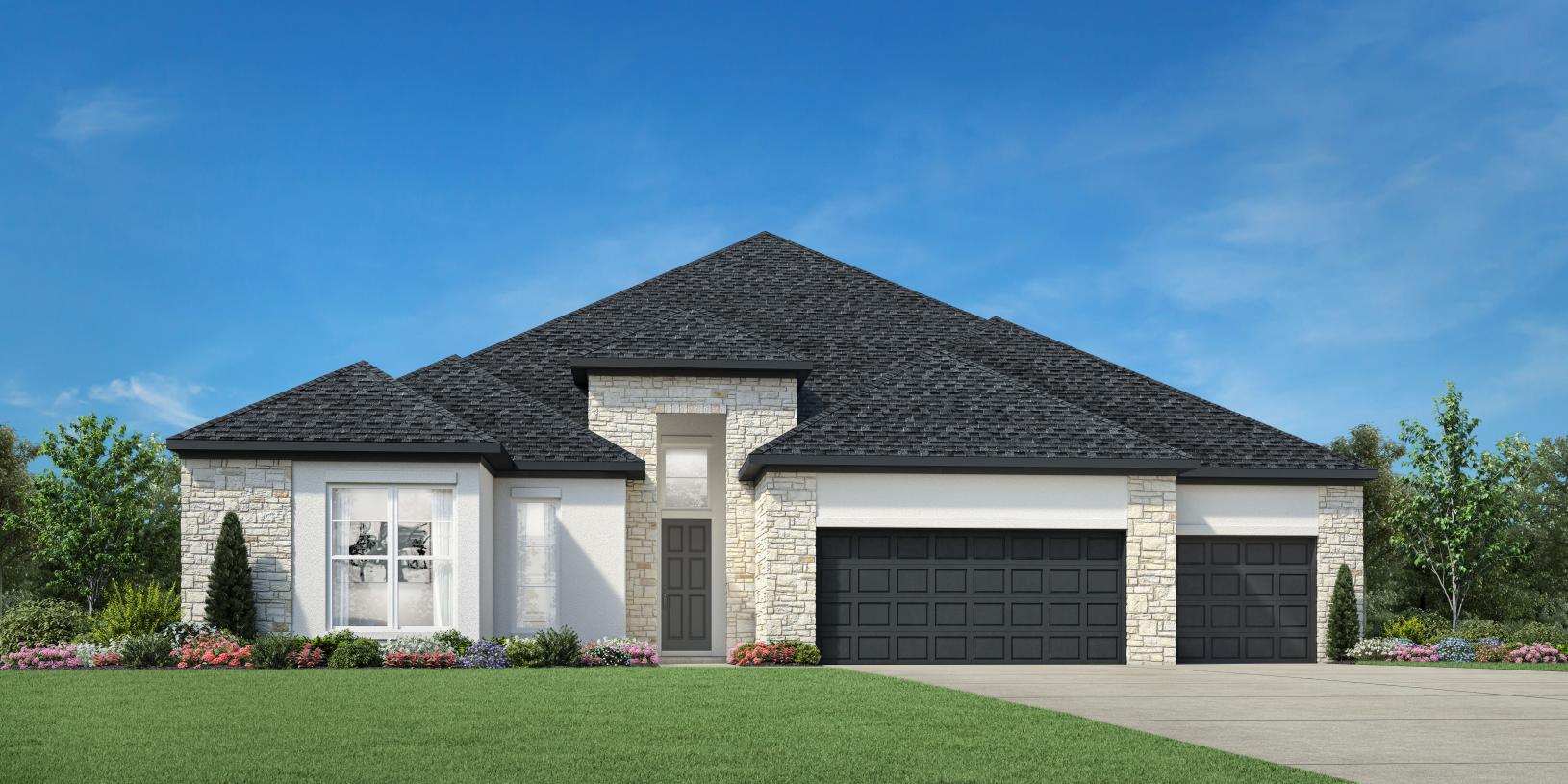 Saltfork - Regency at Chambers Creek - Riverside Collection: Willis, Texas - Toll Brothers