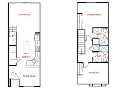 Unit 110 Floor Plan - Touchstone Living