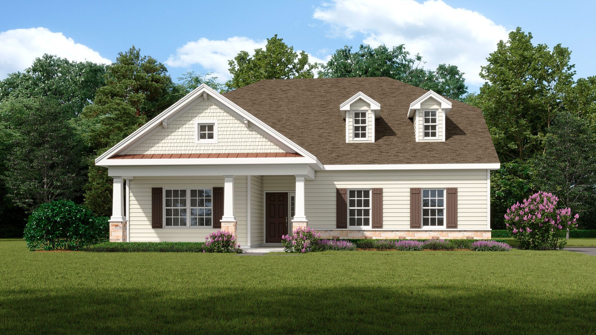 The Pinnacle Estates Betsy Ross 2-story with Craftsman elevation
