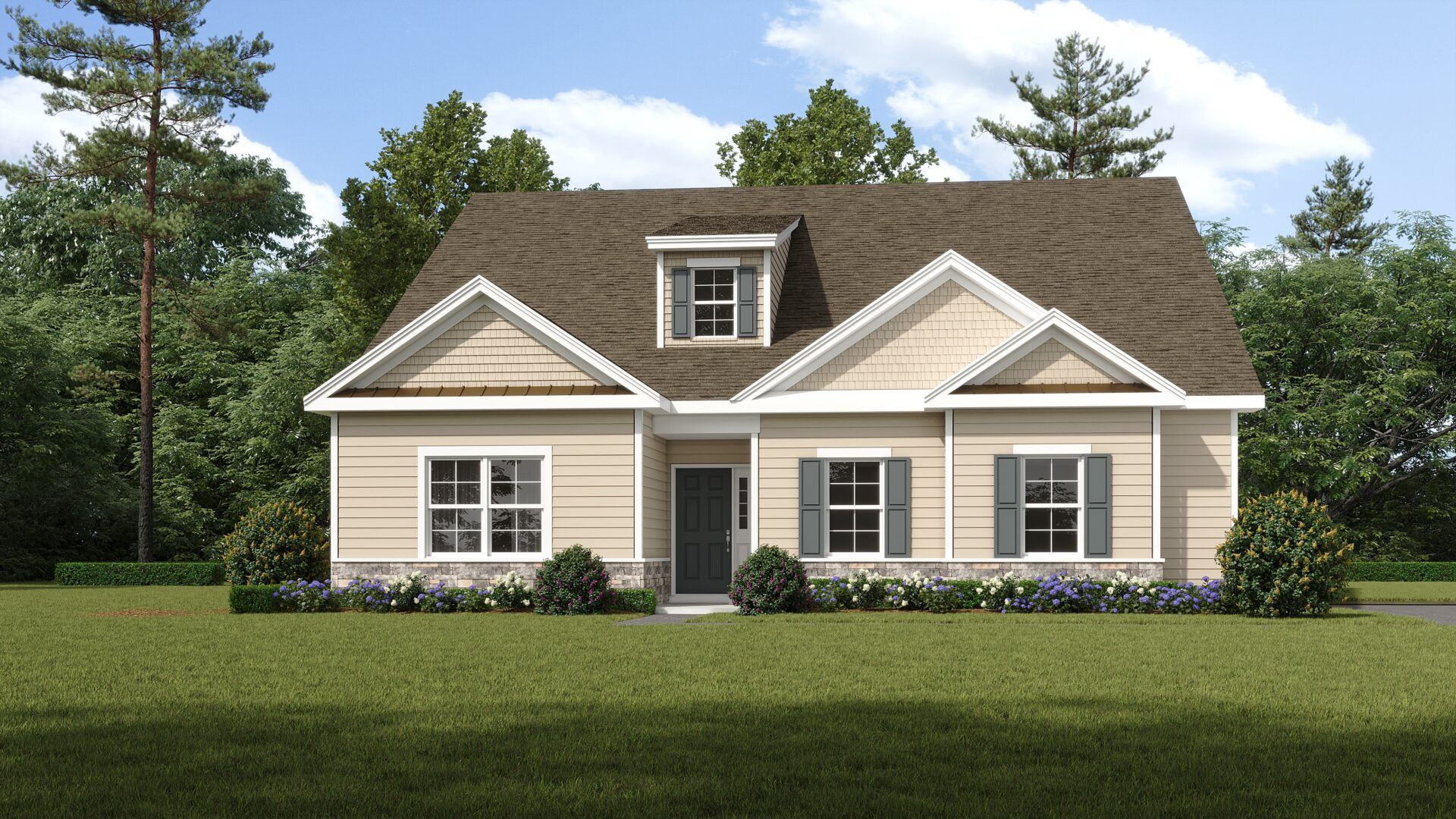 The Pinnacle Estates Betsy Ross Model - Classic Elevation