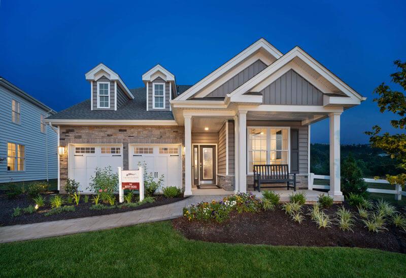 The Betsy Ross Model Front Elevation