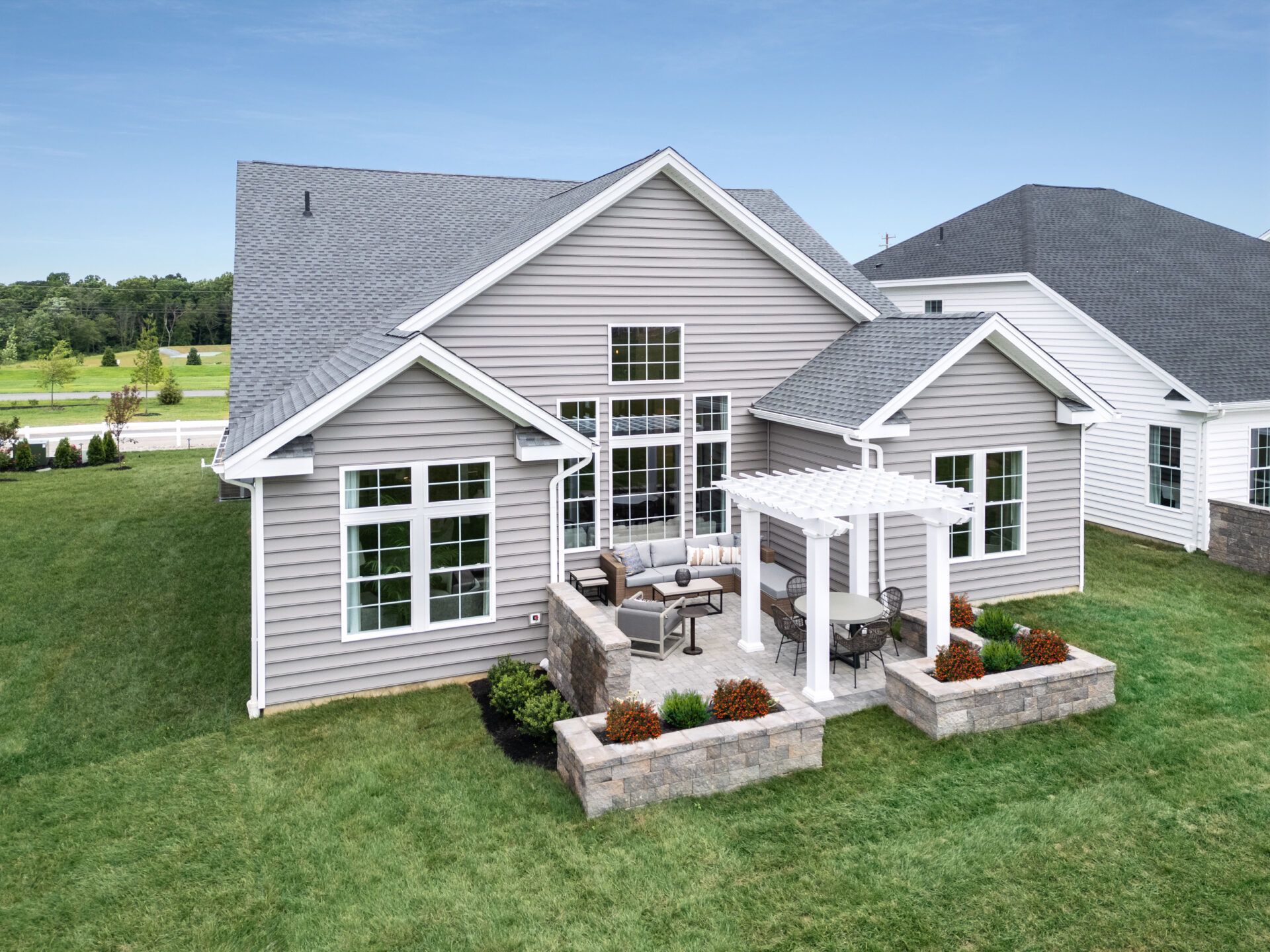 The Franklin Model Rear Elevation