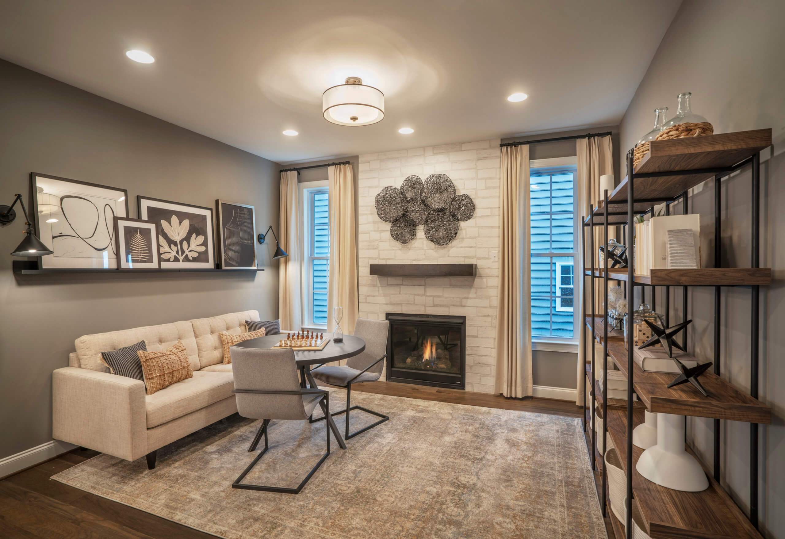 The Washington Model Living Room