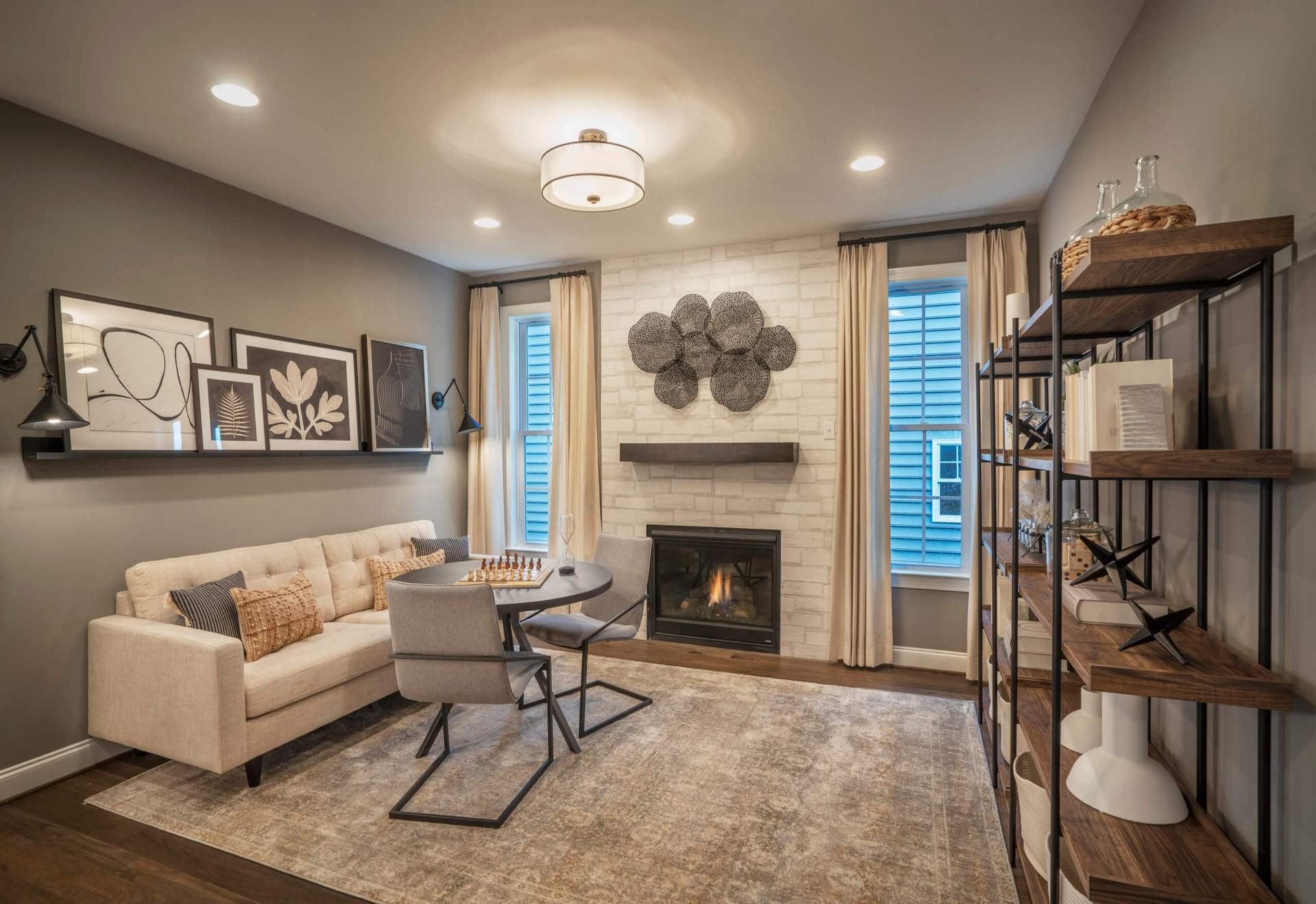 The Washington Model Living Room