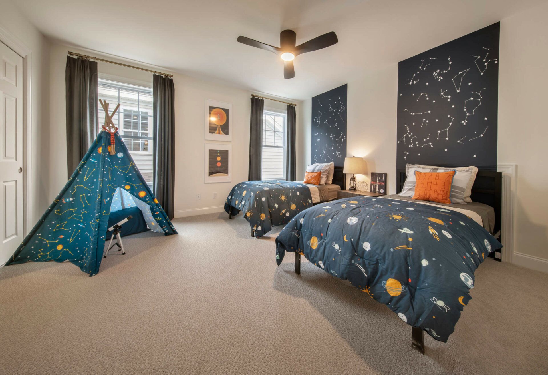The Betsy Ross Model Grandkid's Room