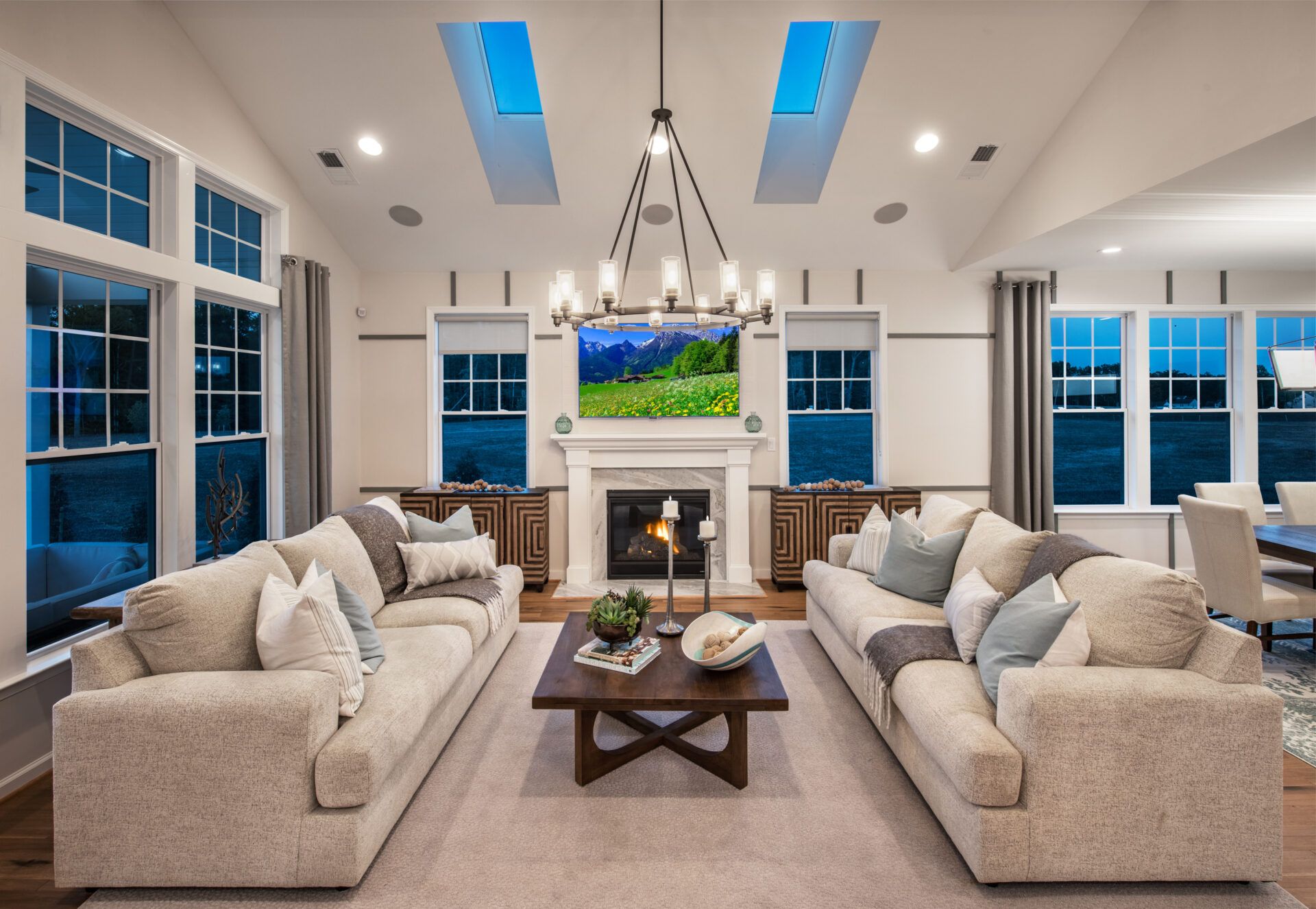 The Grant Model Great Room