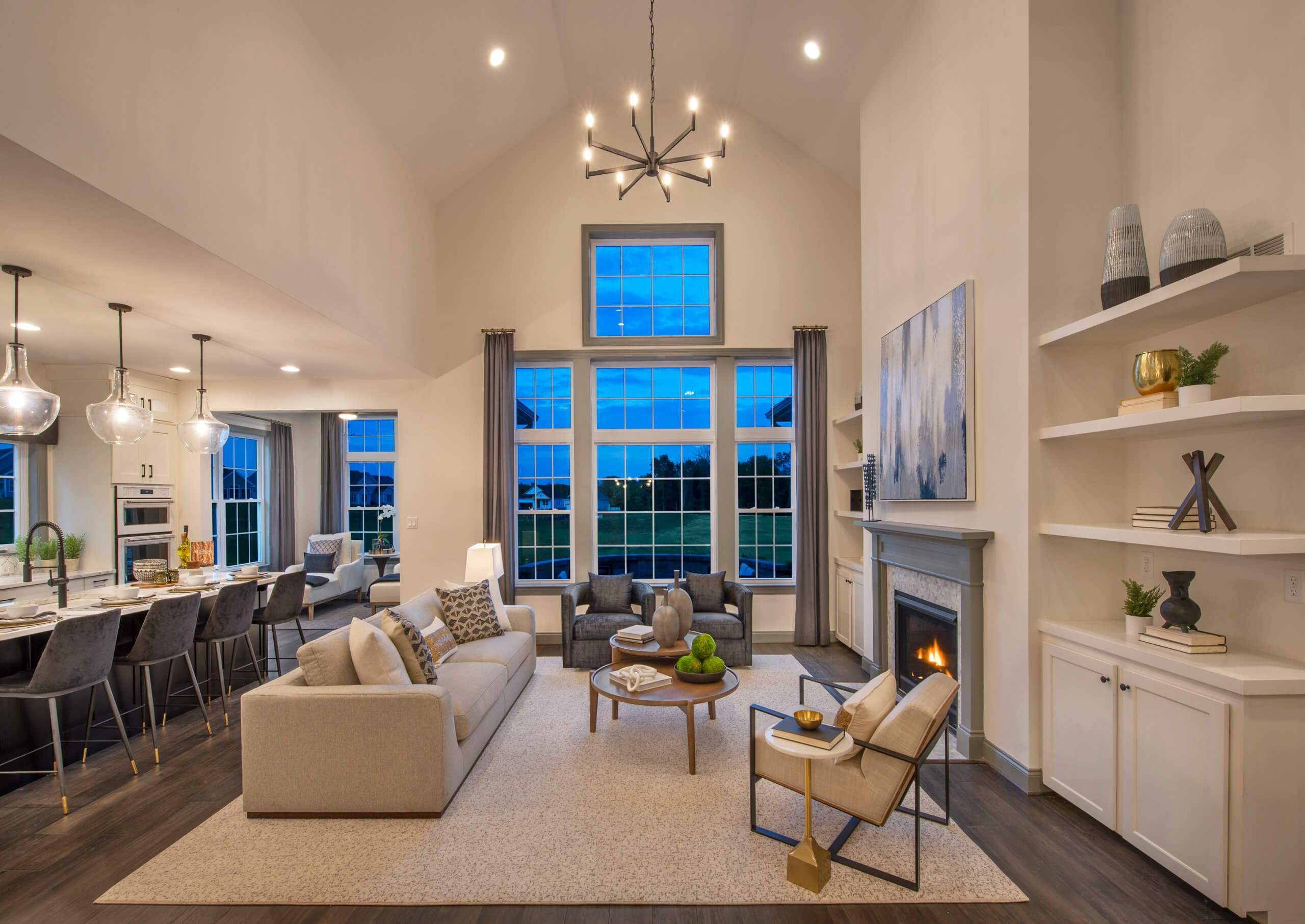 The Franklin Model Great Room