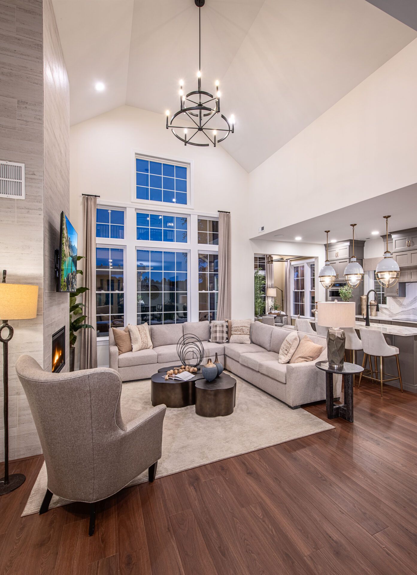 The Franklin Model Great Room