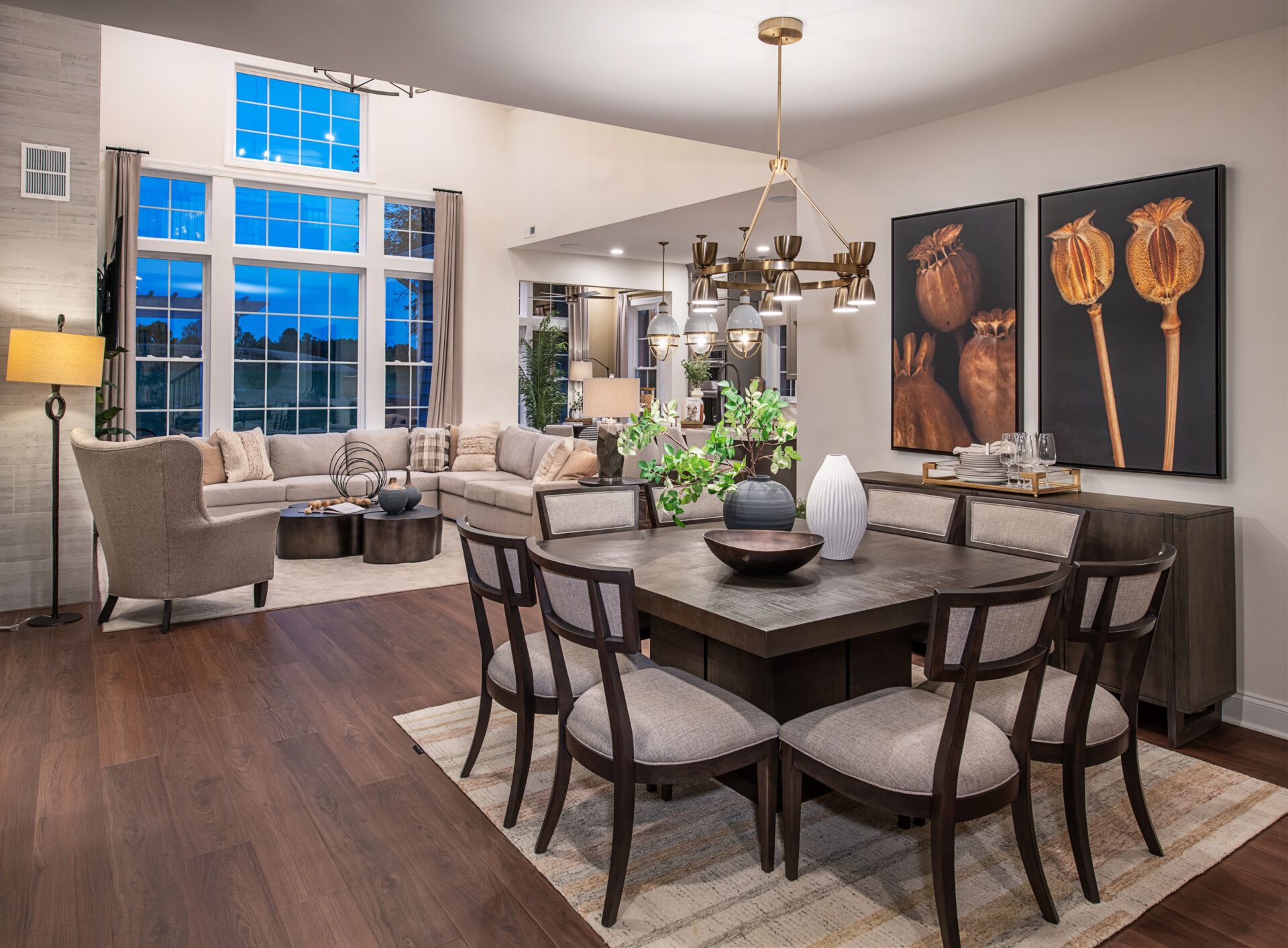 The Franklin Model Dining Room