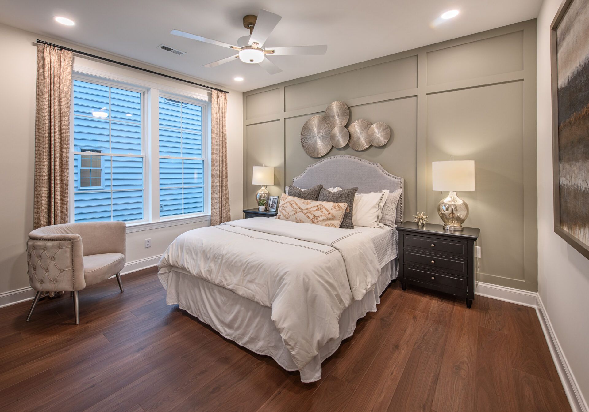 The Franklin Model Bedroom