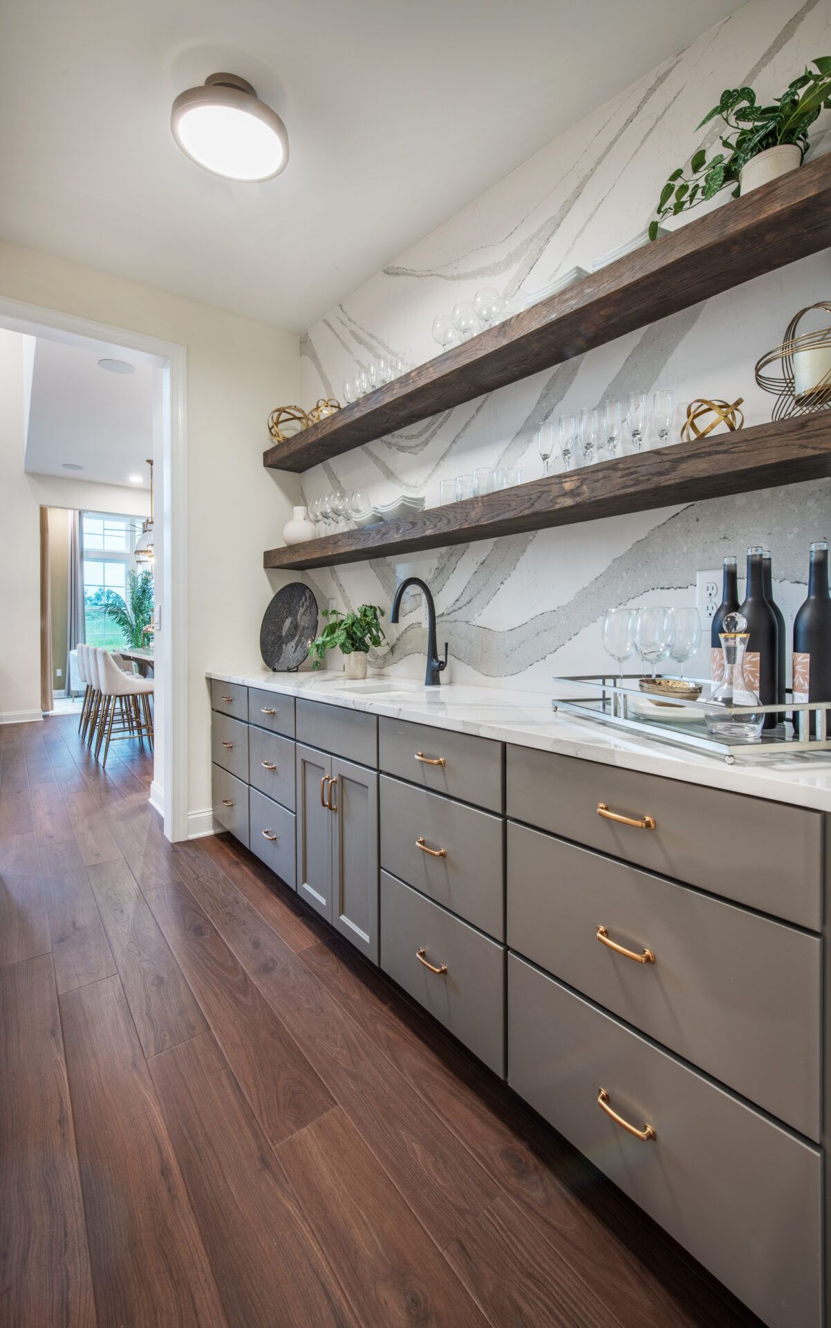 The Franklin Model Butler's Pantry