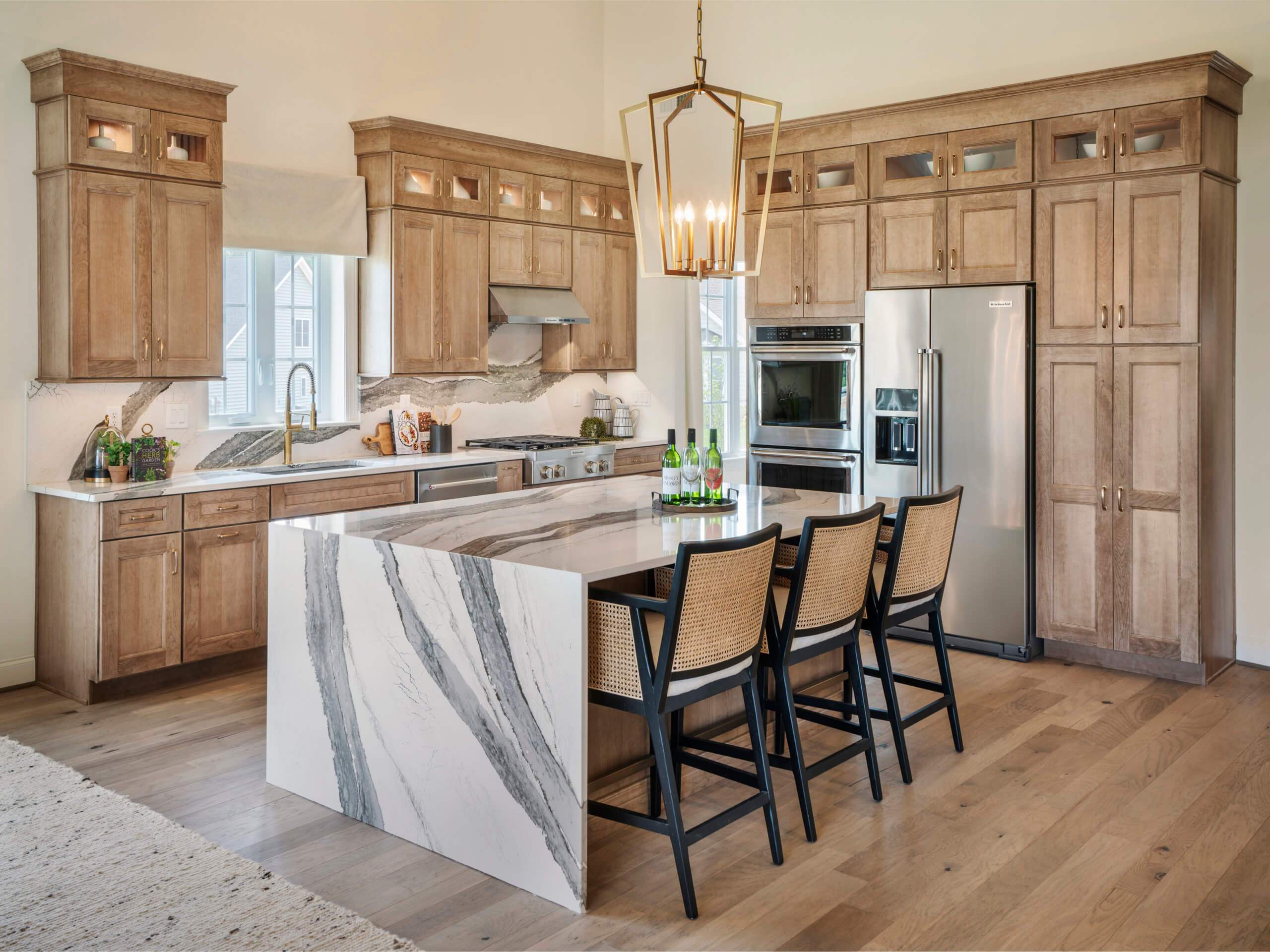 The Hancock Model Kitchen Island