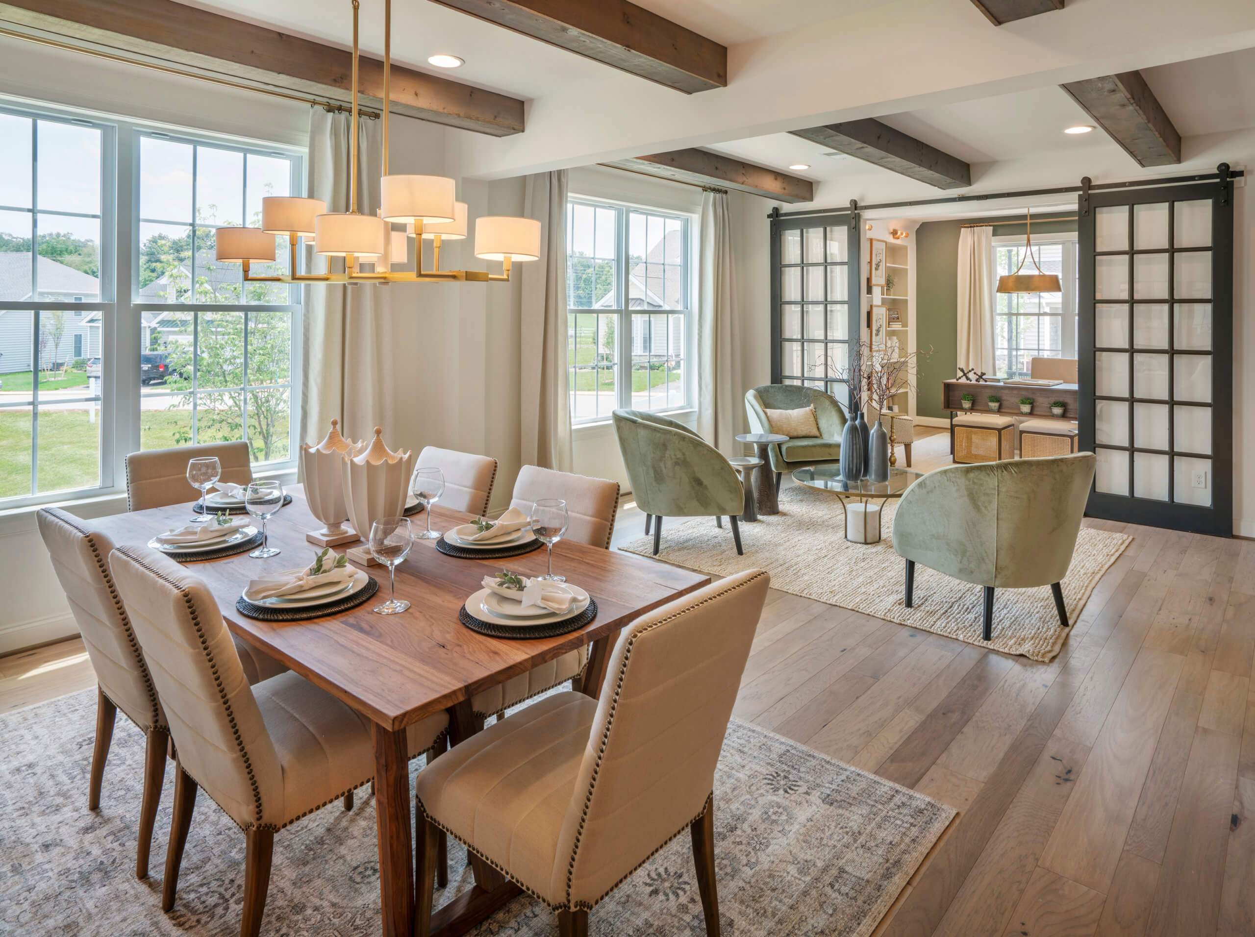 The Hancock Model Dining Area