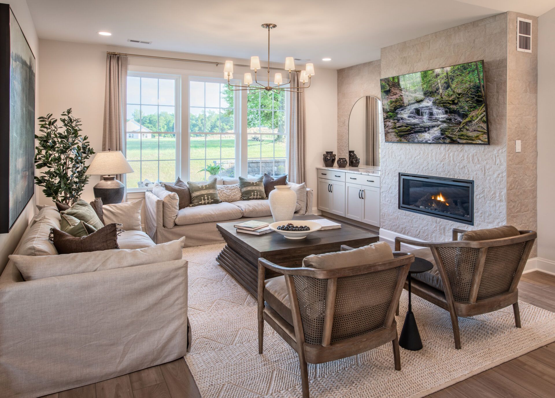 The Hancock Model Great Room