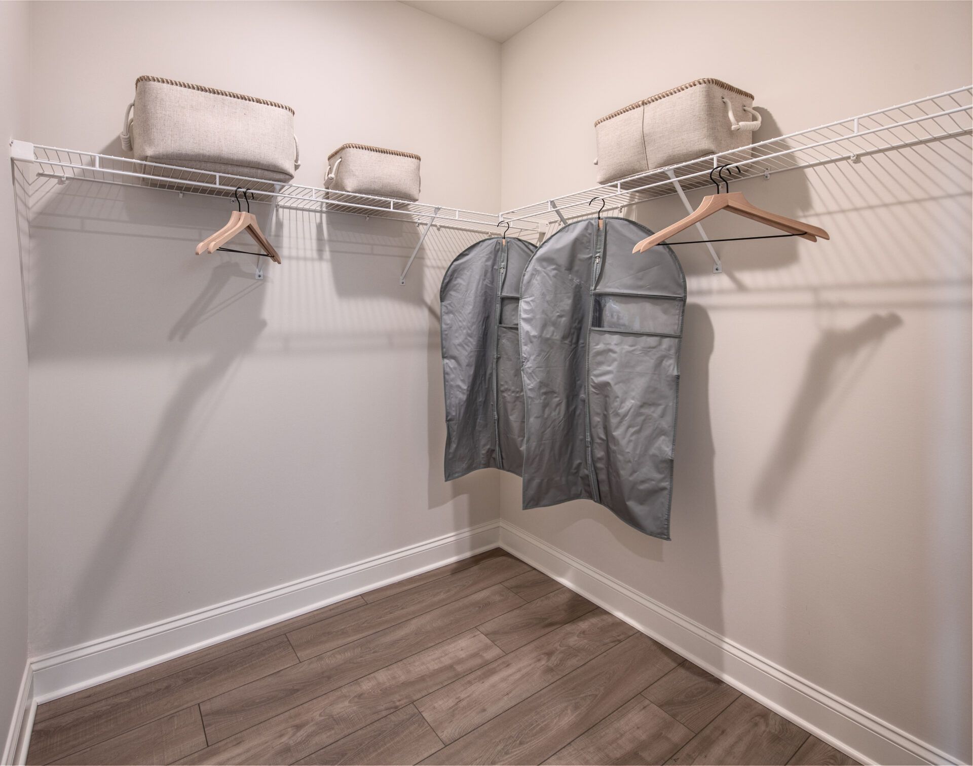 The Hancock Model Walk-in Closet