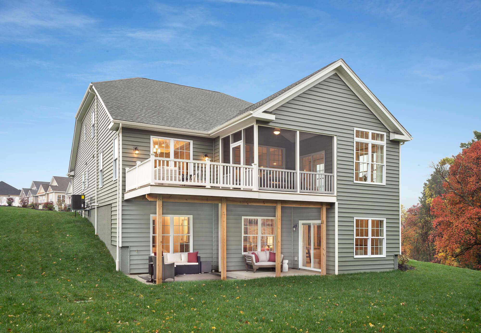 The Washington Model with Walk-out Basement and Porch