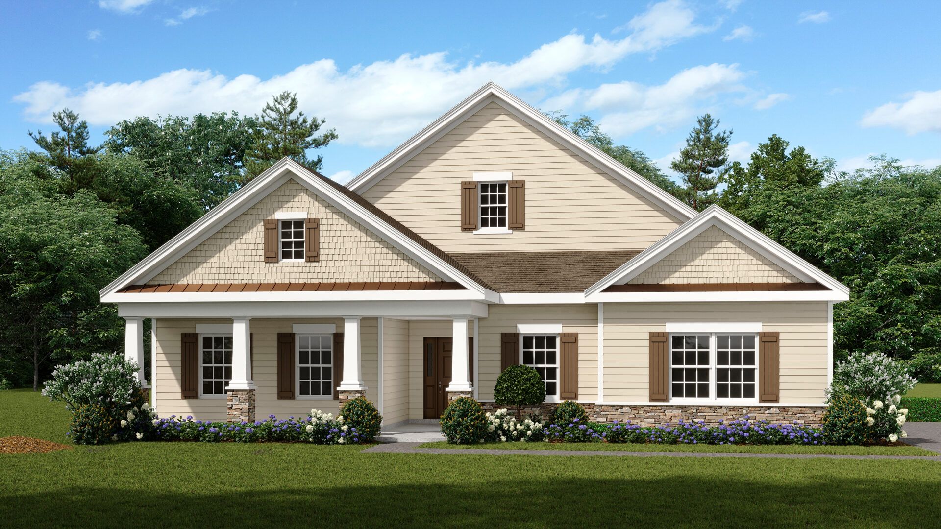 The Pinnacle Estates Franklin floor plan