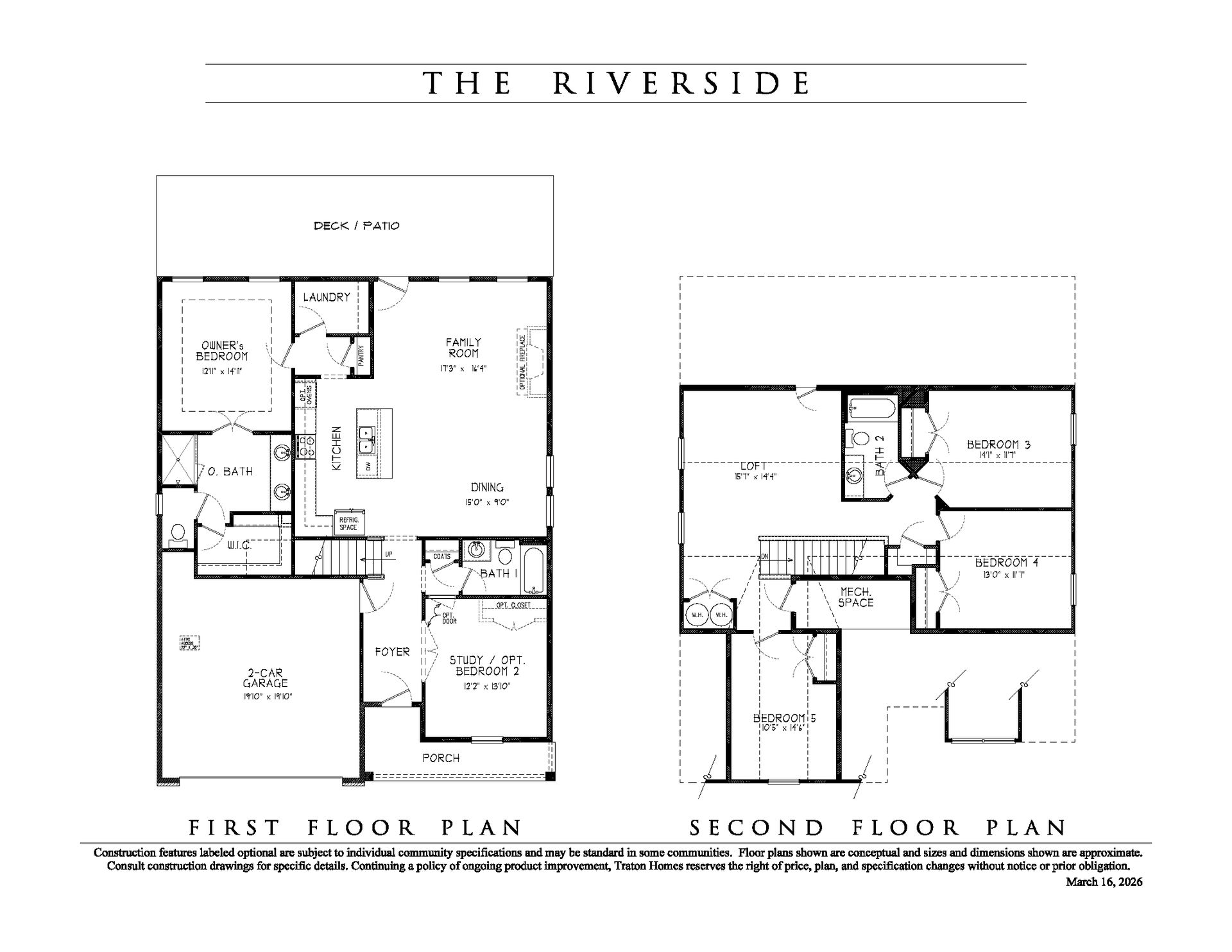 Riverside Floor Plan