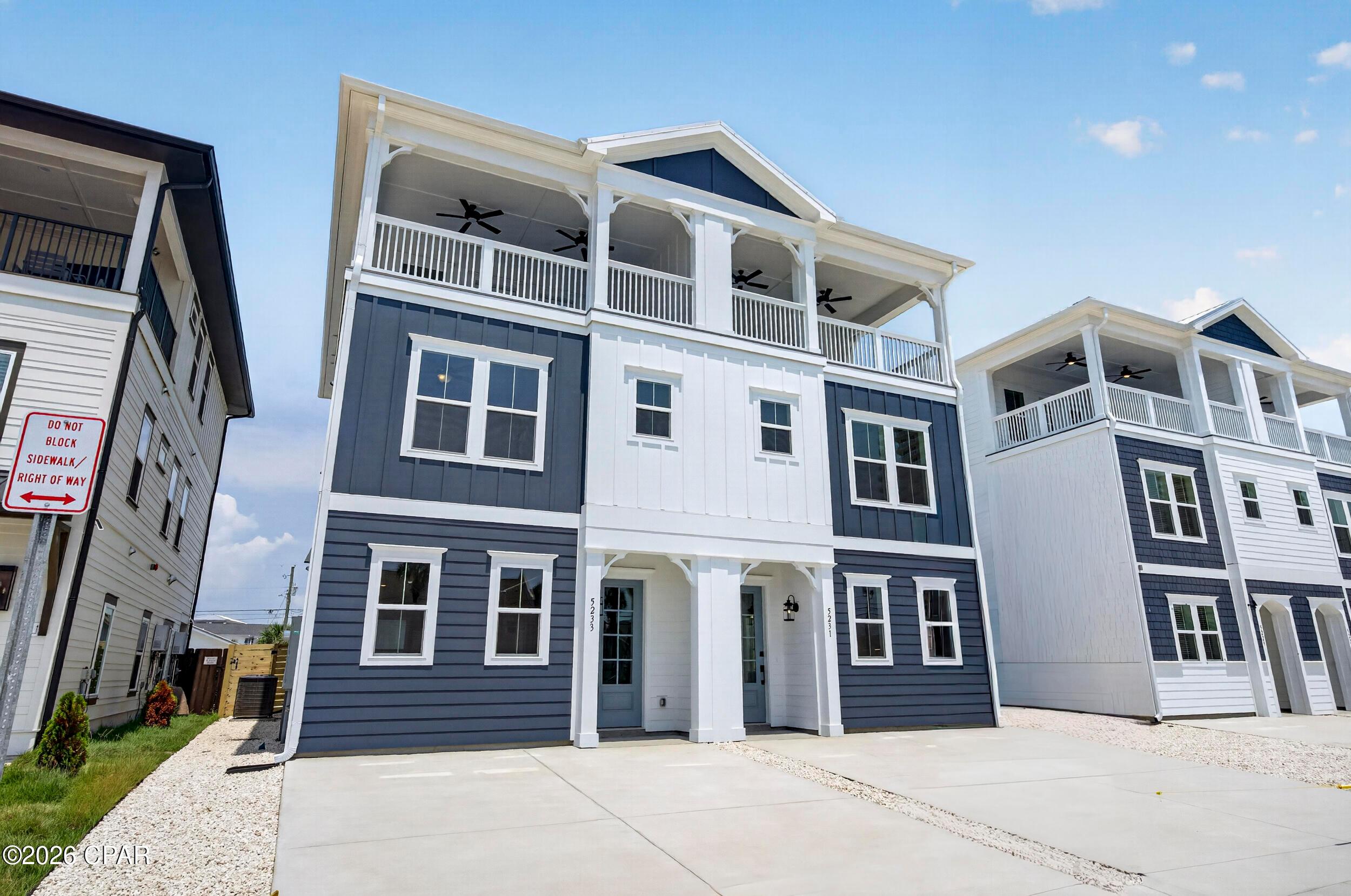 Thomas Drive Duplexes - Thomas Drive: Panama City, Florida - Traton Homes