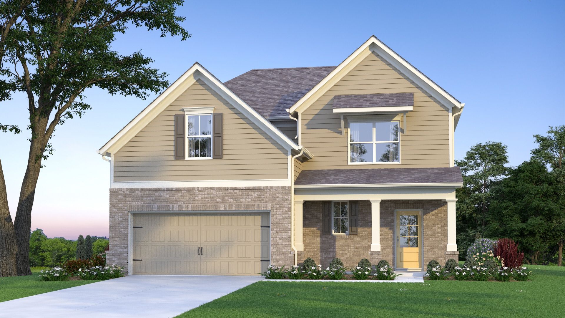 Conley Plan at Avenbrook in Mableton, GA by Traton Homes