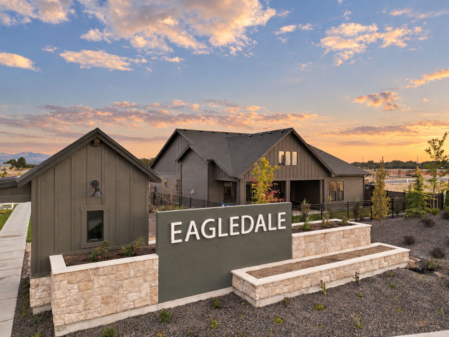Eagledale por Tresidio Homes en Boise Idaho