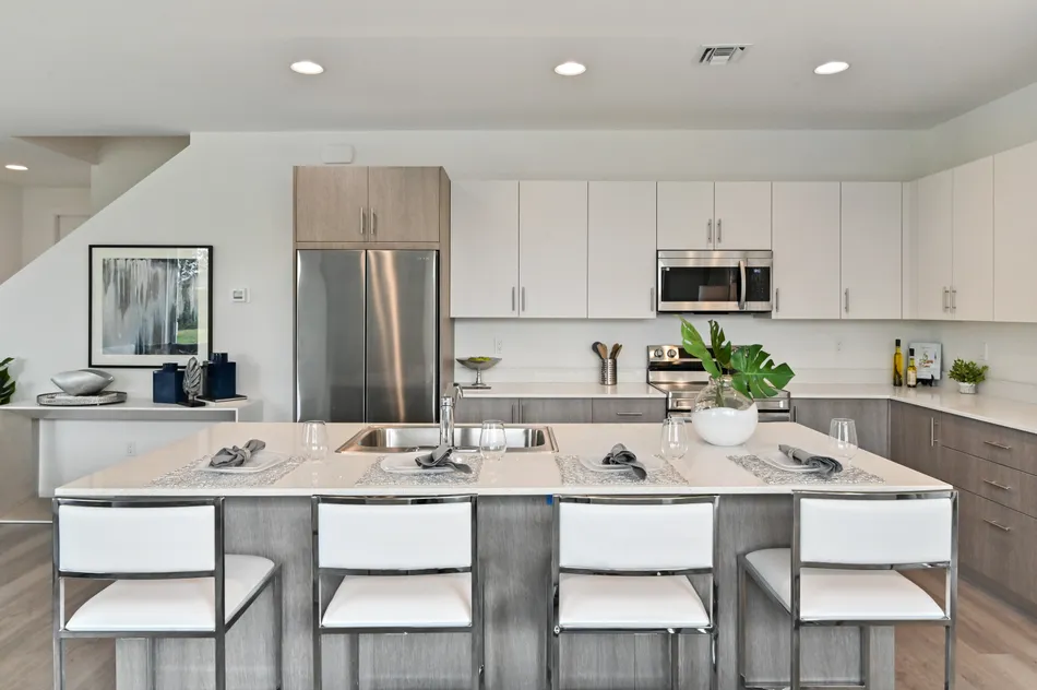 stainless steel appliances model home symphony place west palm beach