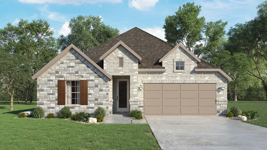 The Angelina by Trinity Classic Homes in Fort Worth TX