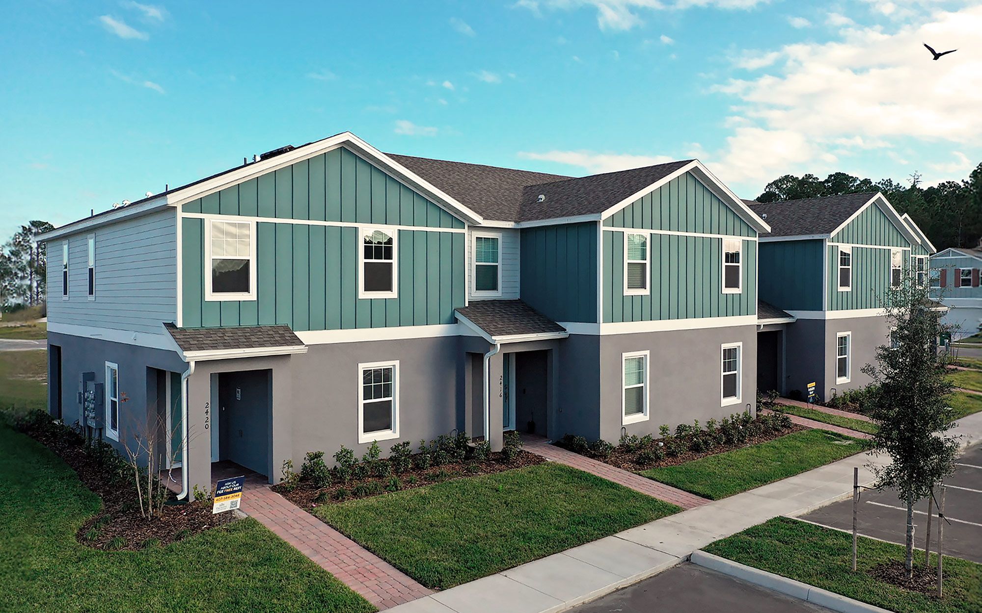 Pine Meadows Reserve Townhomes by Trinity Family Builders