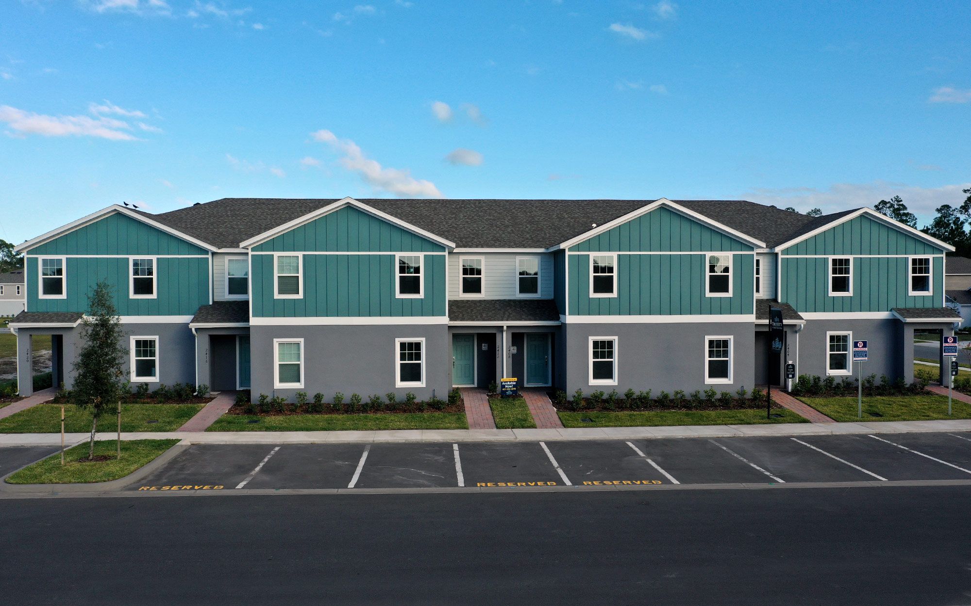 Pine Meadows Reserve Townhomes by Trinity Family Builders