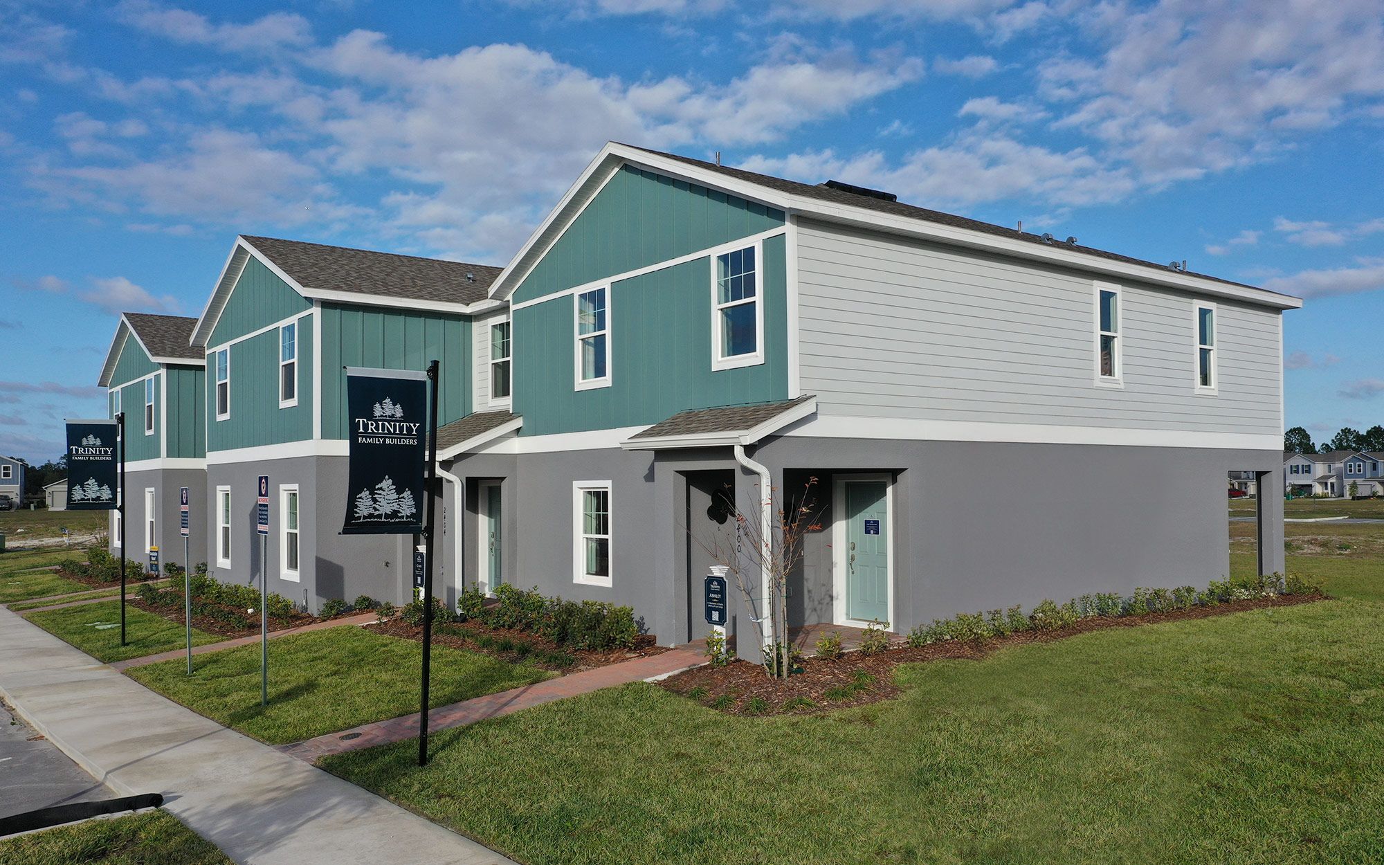 Pine Meadows Reserve Townhomes by Trinity Family Builders