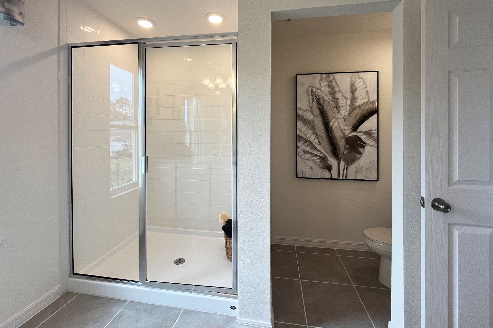 Ashley townhome exterior with covered porch in Pine Meadows, new construction in Eustis FL