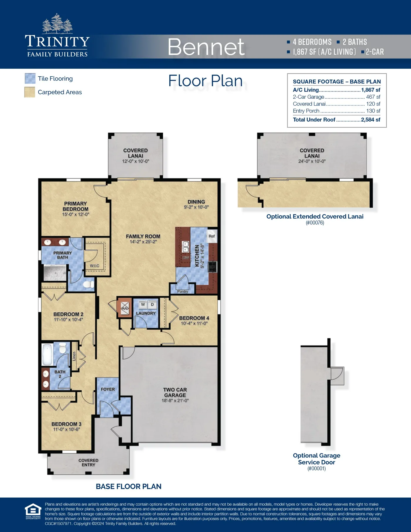 Bennet floor plan layout