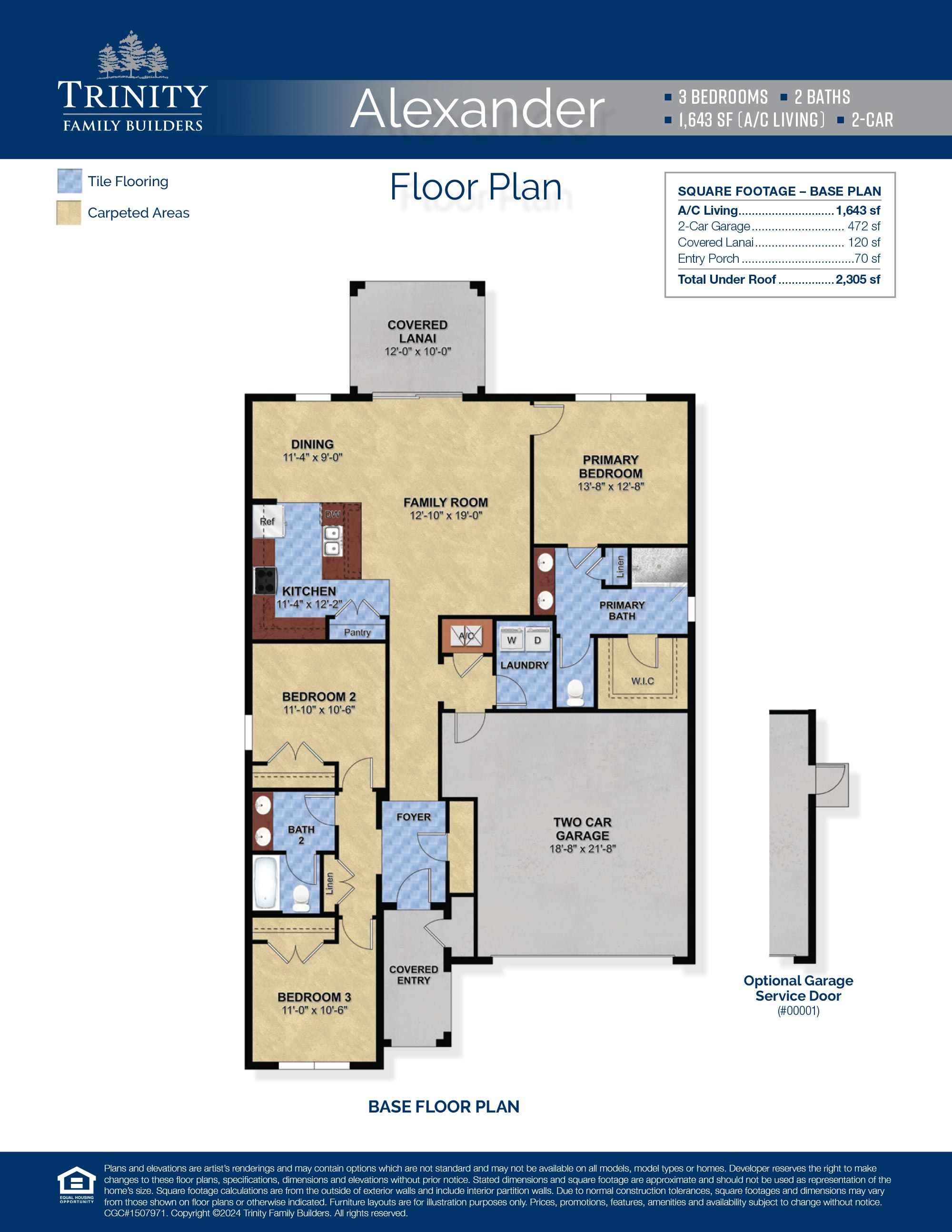 Alexander floor plan