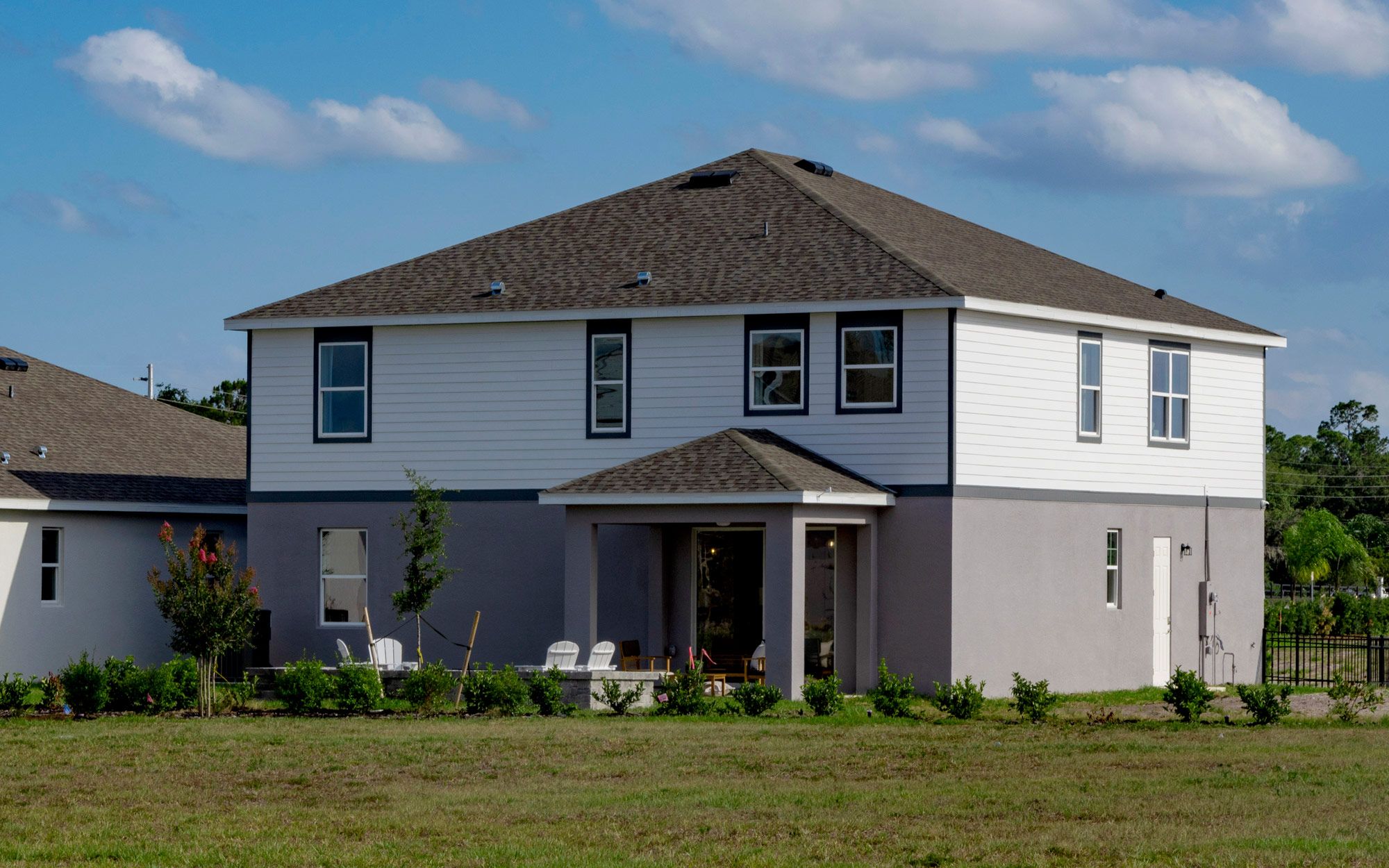 Sims elevation 4 rear view