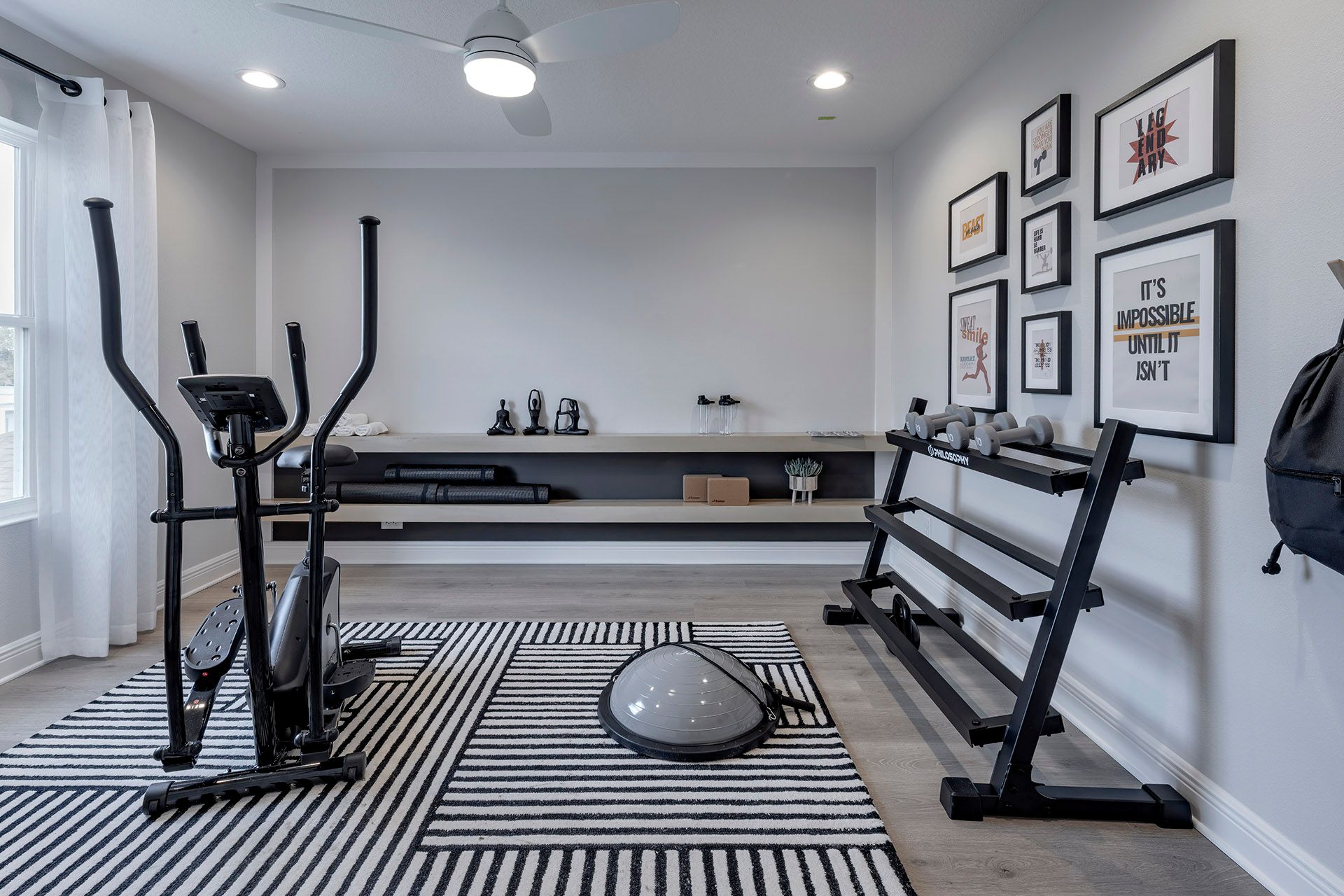 Sims primary bedroom optional gym