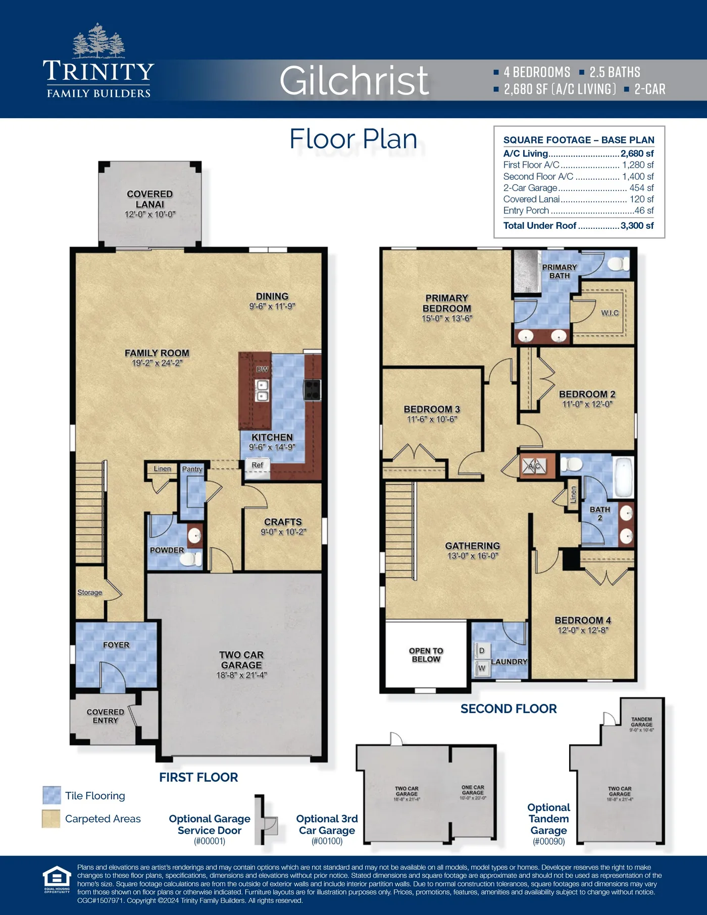 Gilchrist floor plan layout