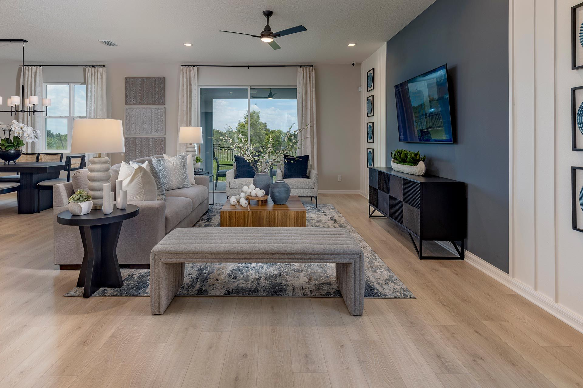 Gilchrist family room