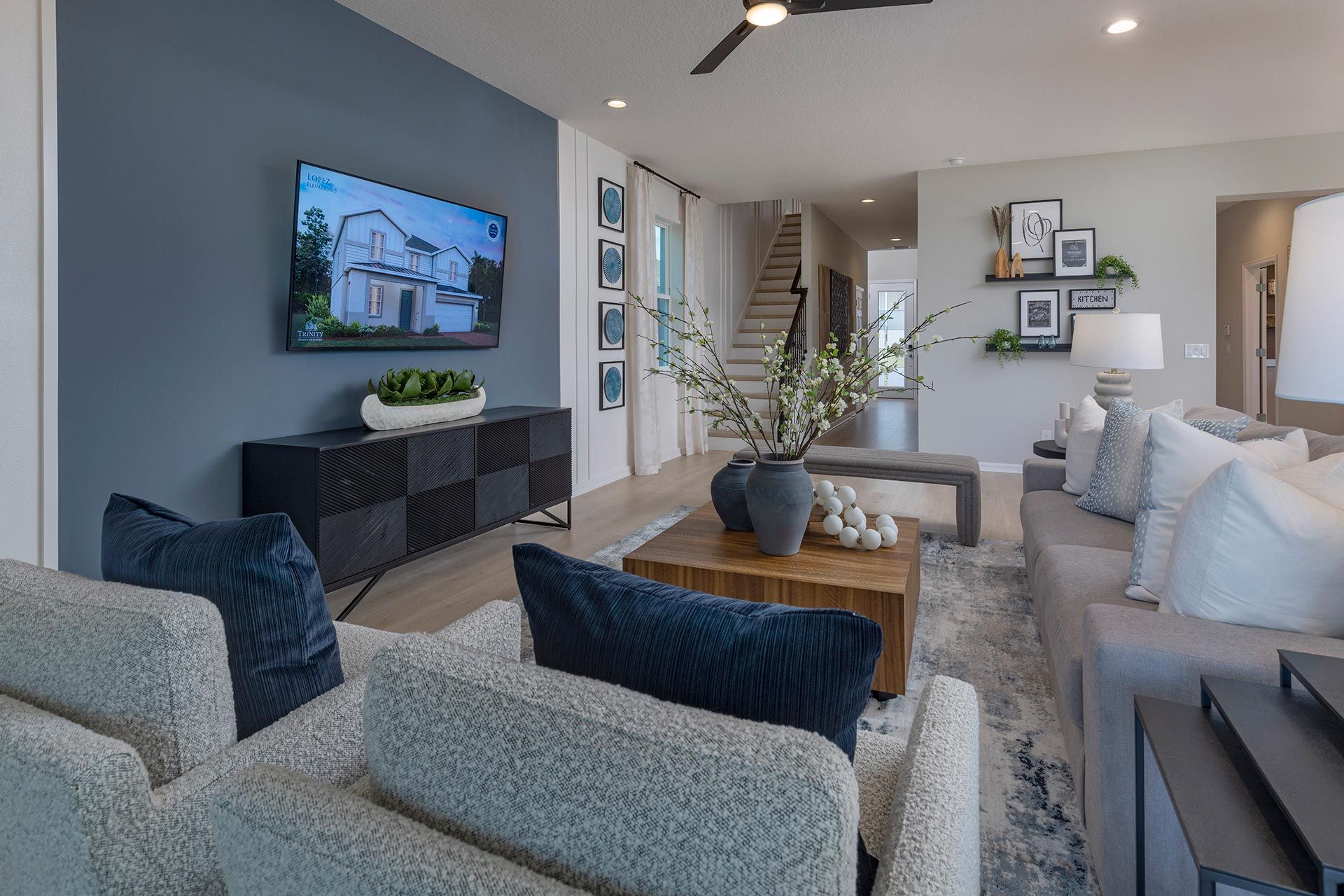 Gilchrist family room