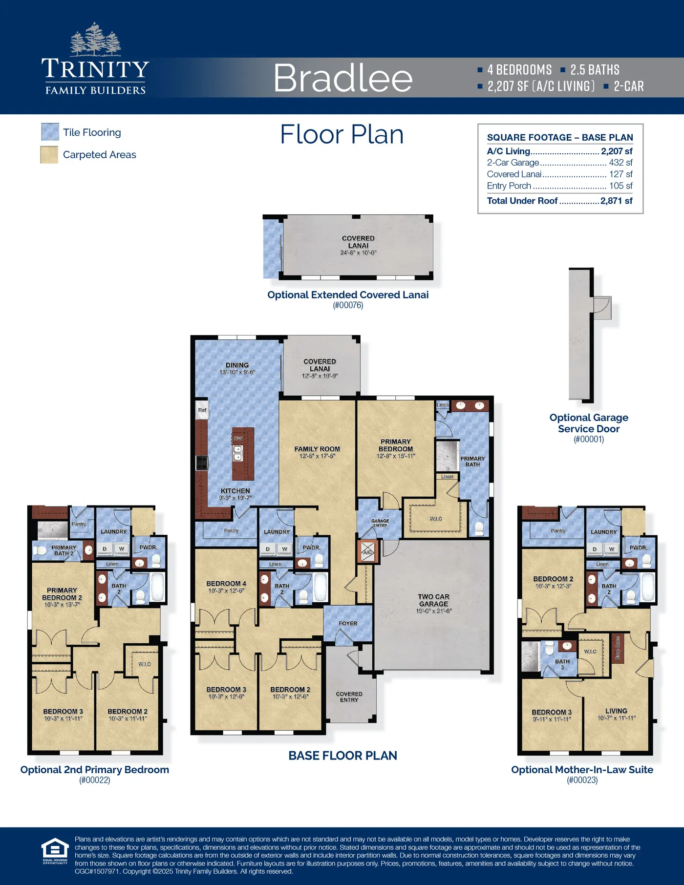 Bradlee floor plan layout