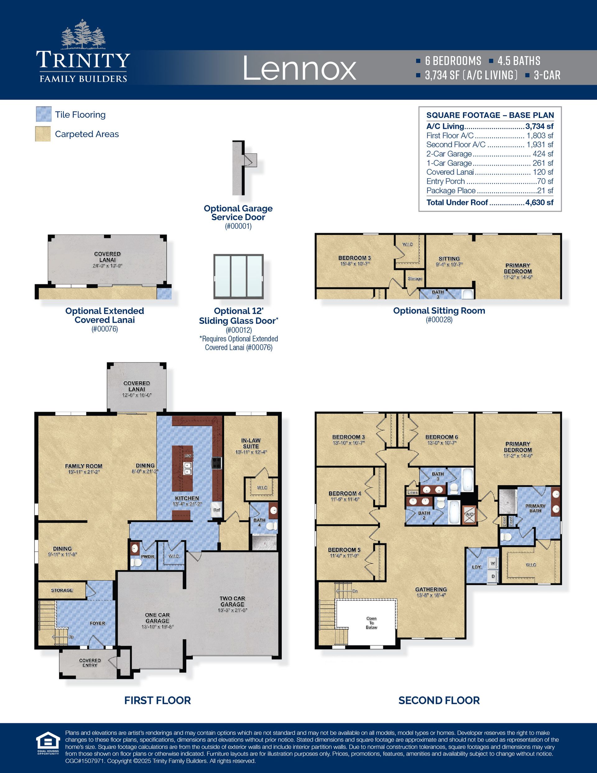 Lennox floor plan