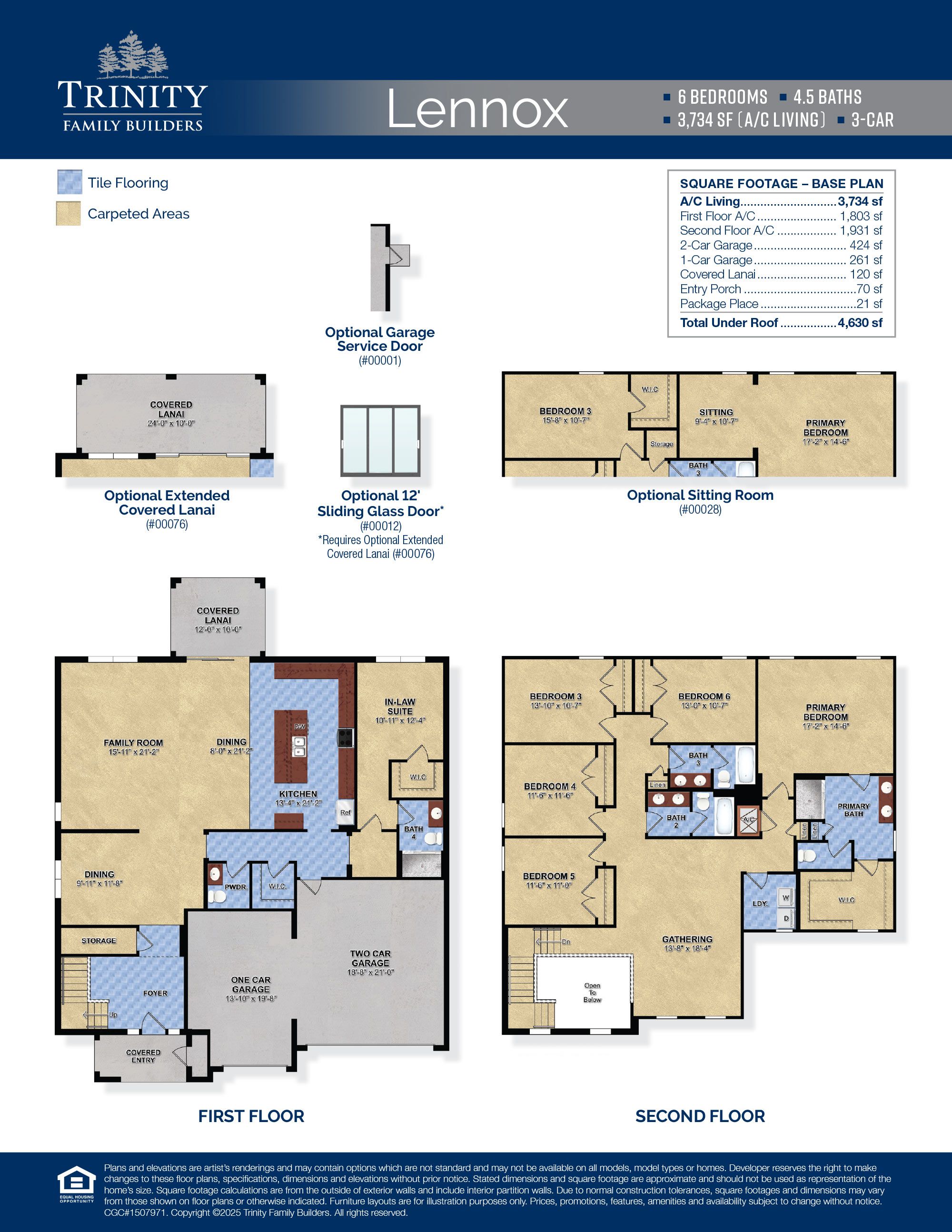 Lennox floor plan