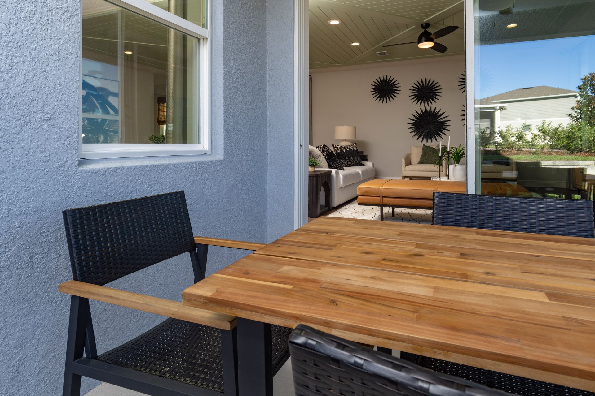 Wekiva rear covered lanai