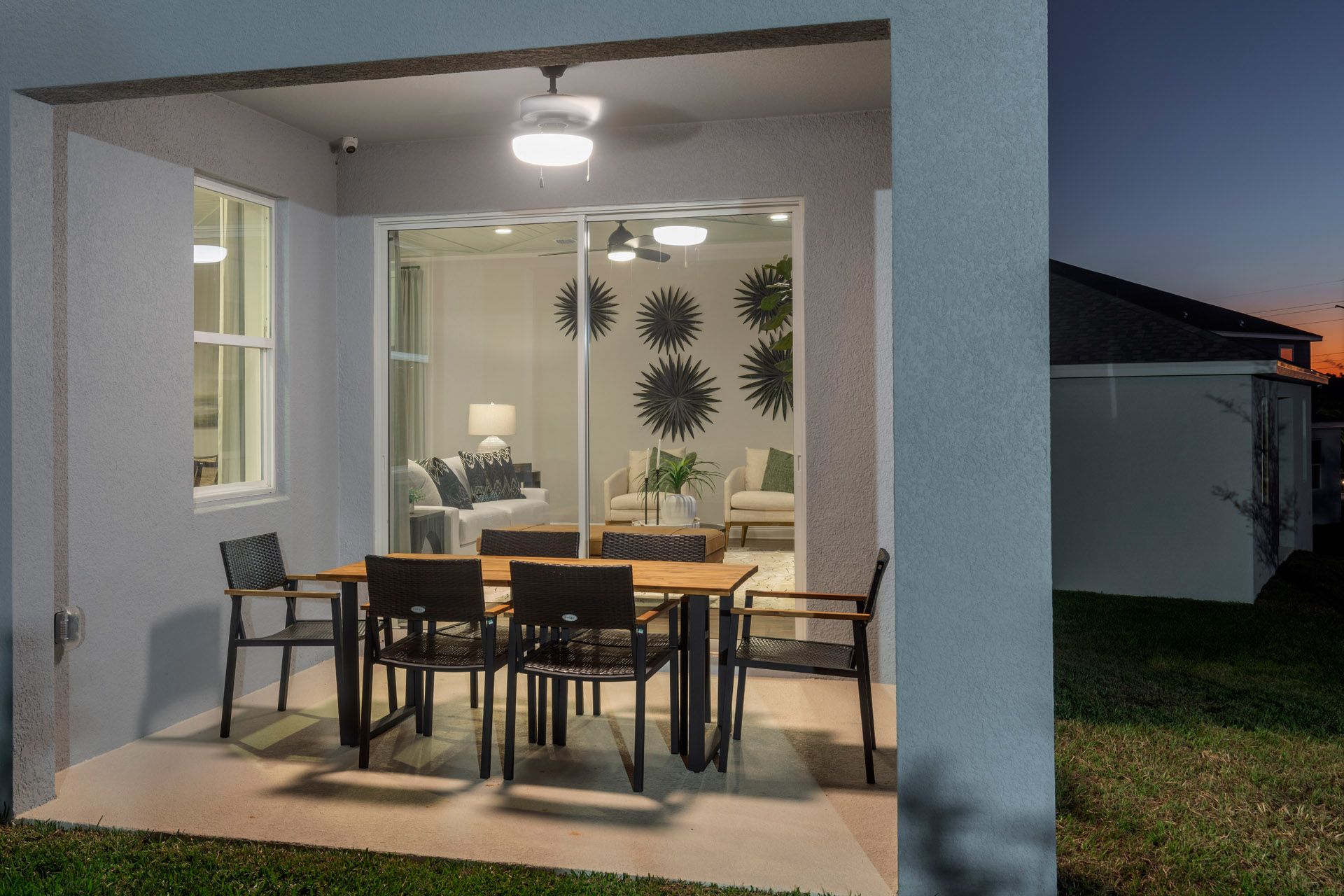 Wekiva rear covered lanai