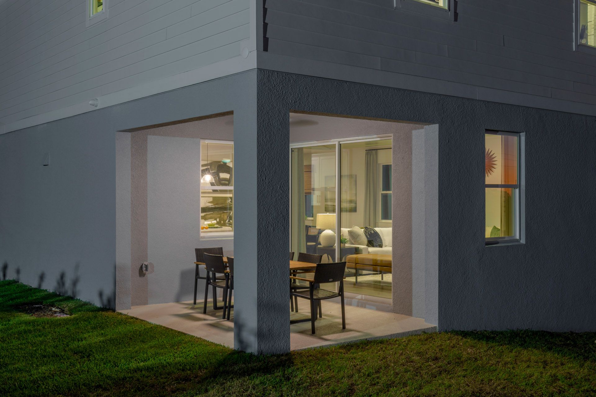 Wekiva rear covered lanai