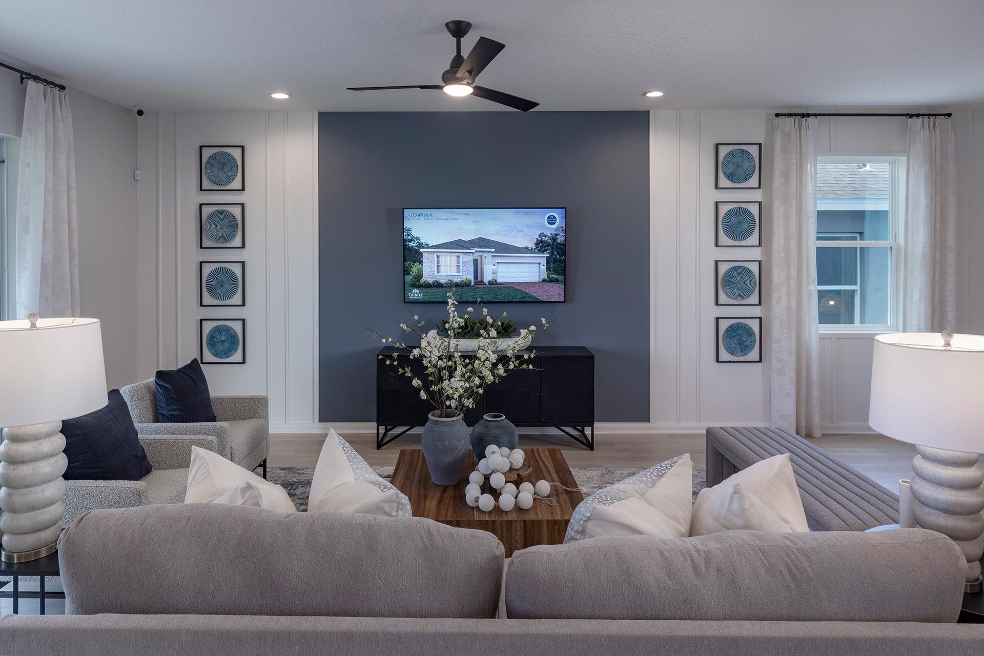 Gilchrist family room